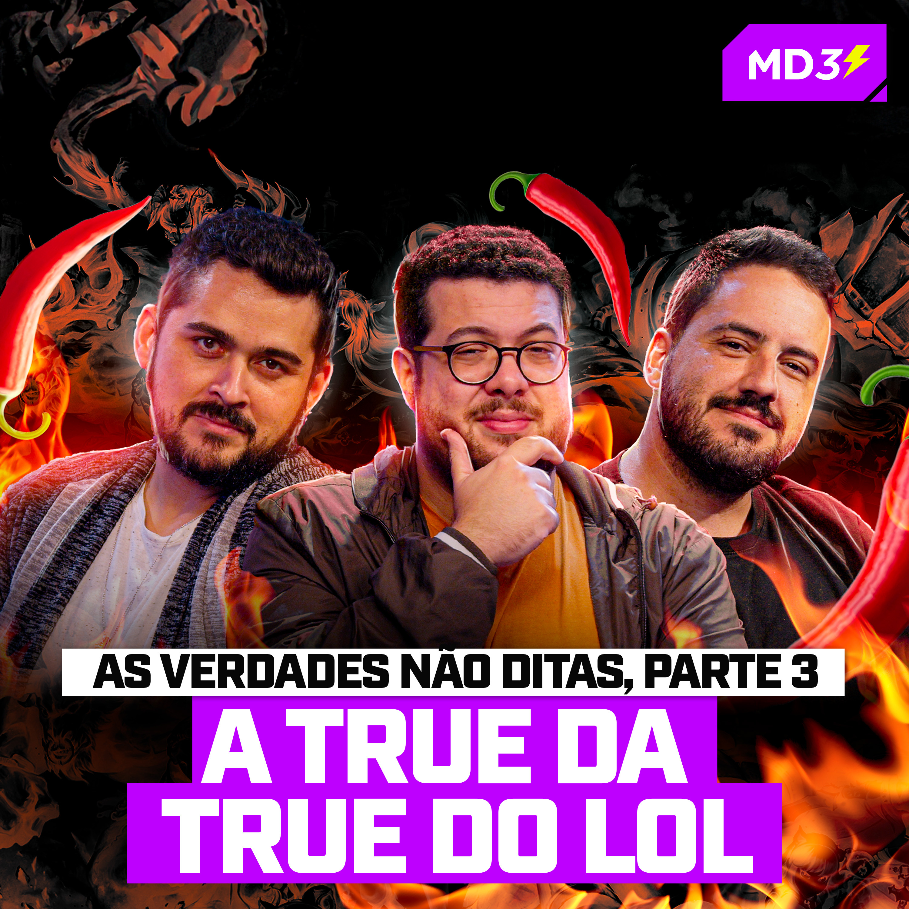 MAIS POLÊMICAS! A TRUE DA TRUE DO LOL, parte 4: MAIS VERDADES NÃO DITAS DO CENÁRIO — #MD3 #189 episode artwork