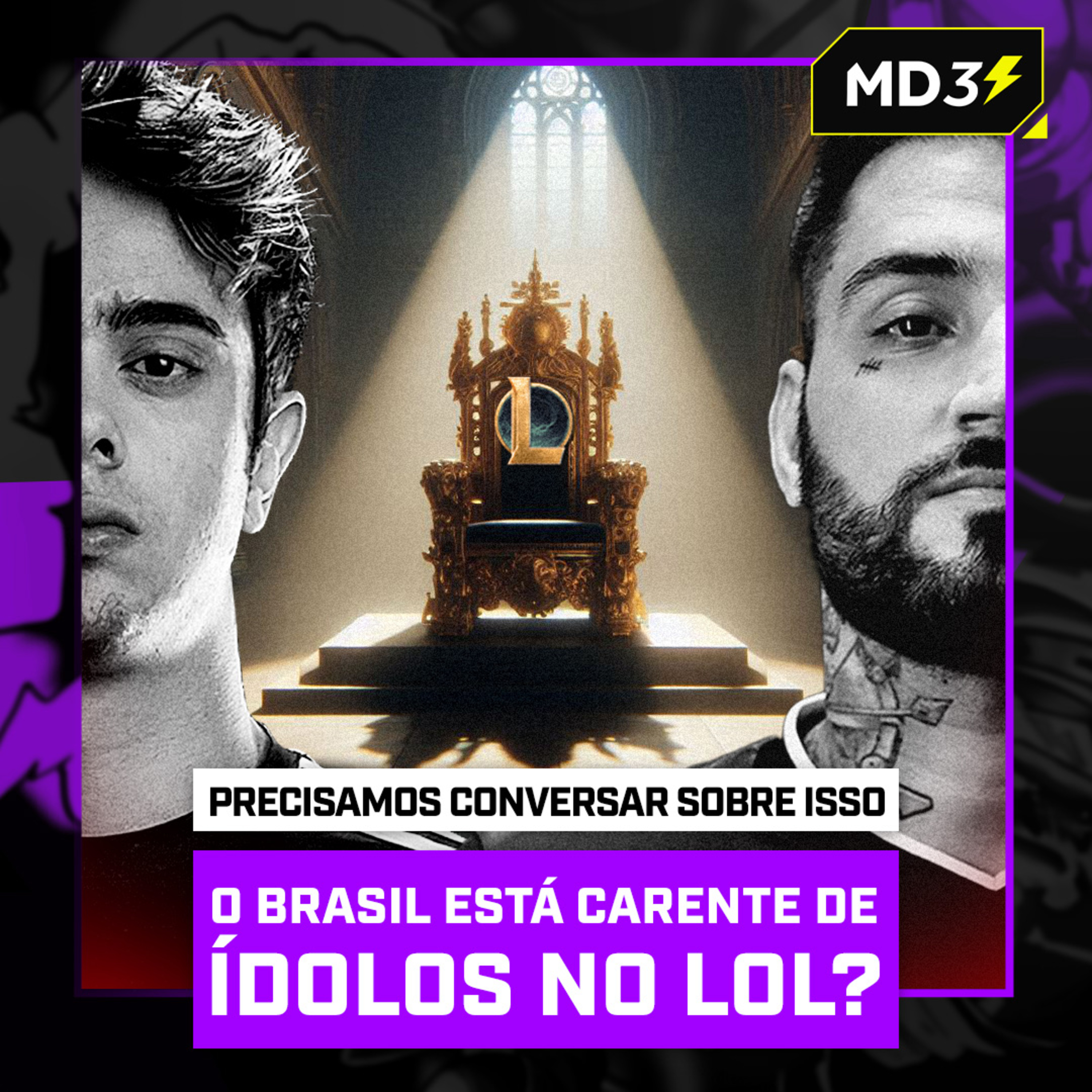 O BRASIL está CARENTE de ÍDOLOS no LoL? — #MD3 #205 episode artwork