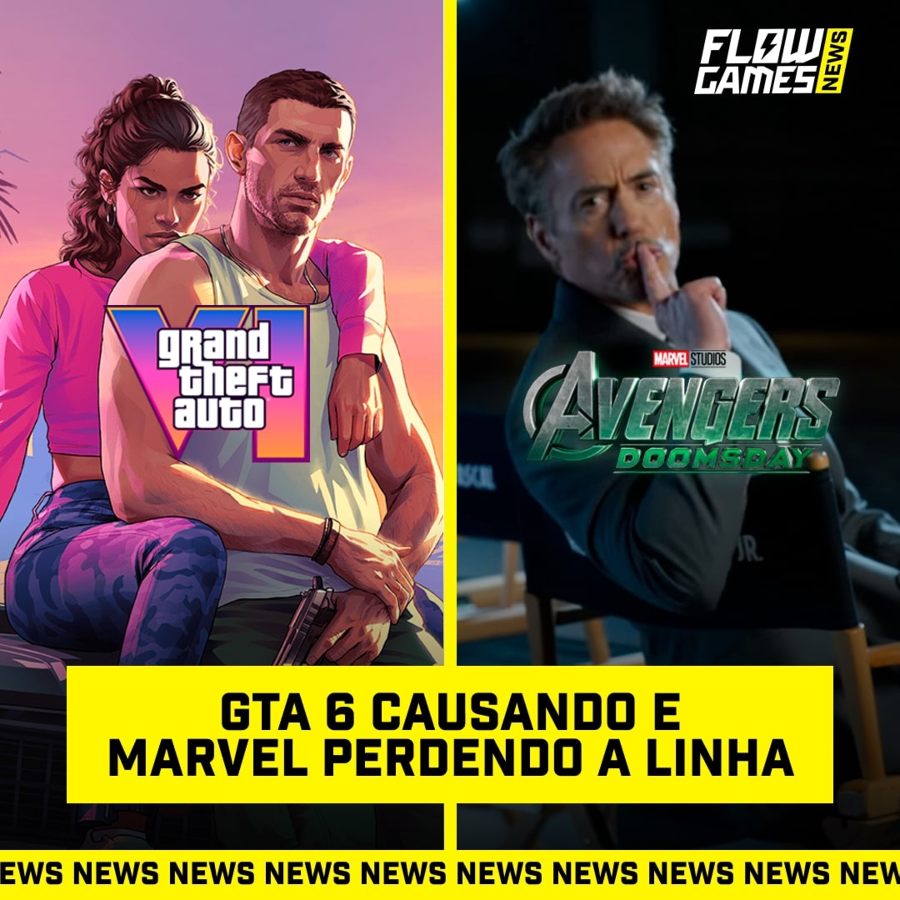 GTA 6 está CAUSANDO DE NOVO e a MARVEL PERDENDO a LINHA - #FGN #168 episode artwork