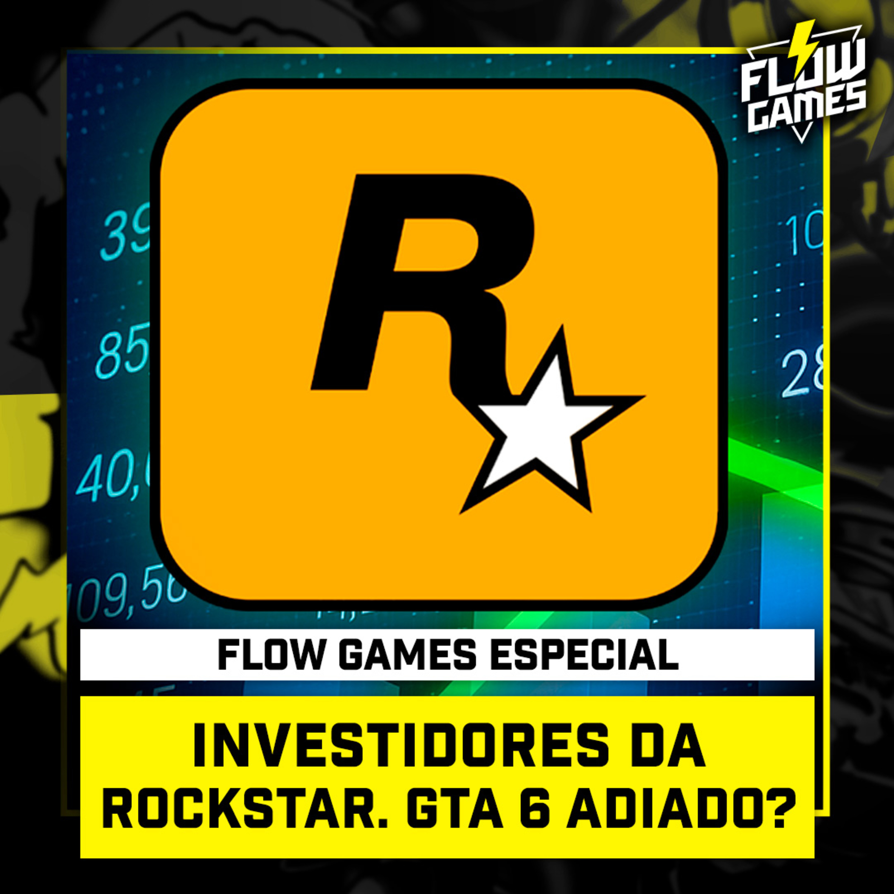 Ligação de INVESTIDORES da ROCKSTAR, GTA 6 VAI SAIR NA DATA? - #flowgames episode artwork