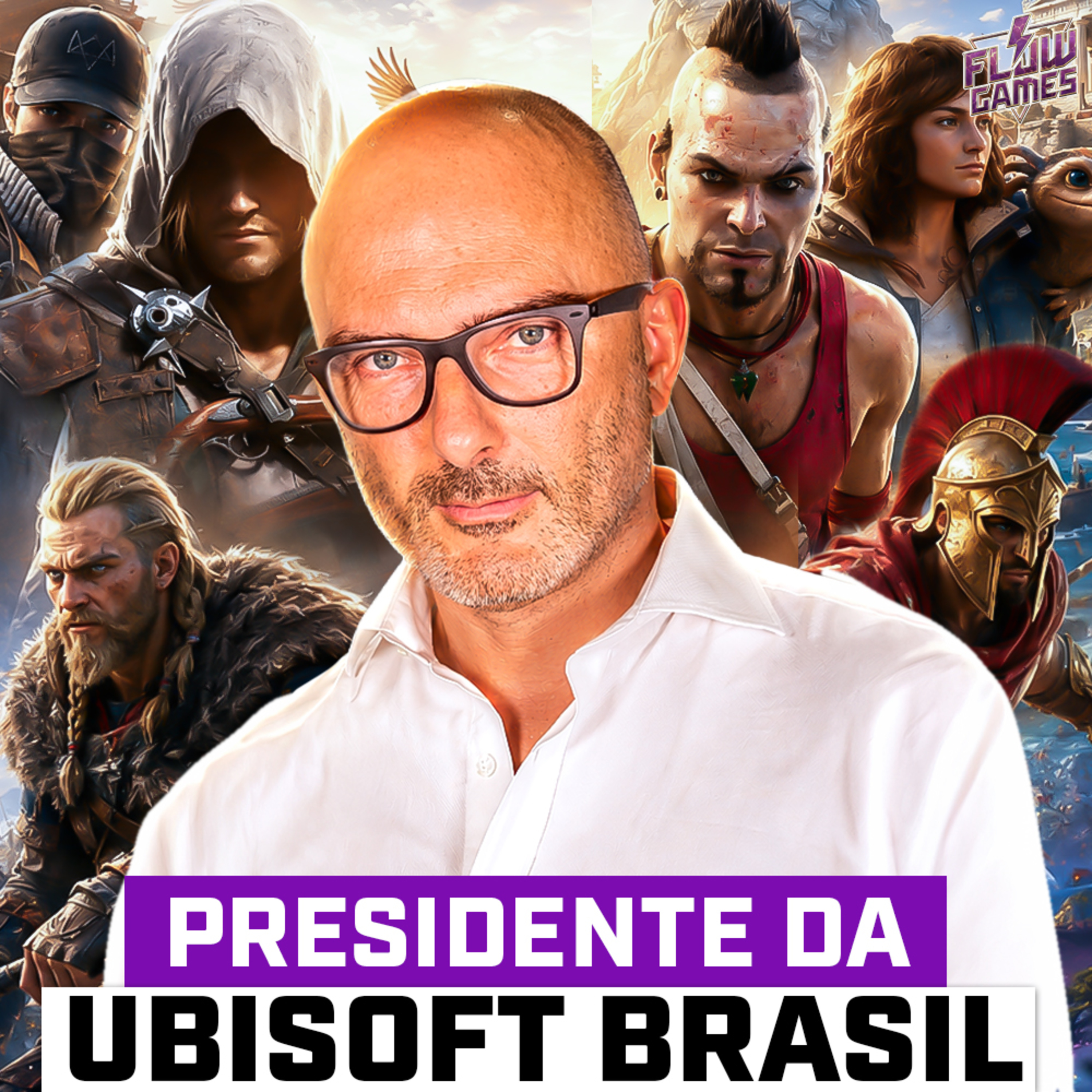 PRESIDENTE DA UBISOFT BRASIL, BERTRAND CHAVEROT - #flowgames #193
