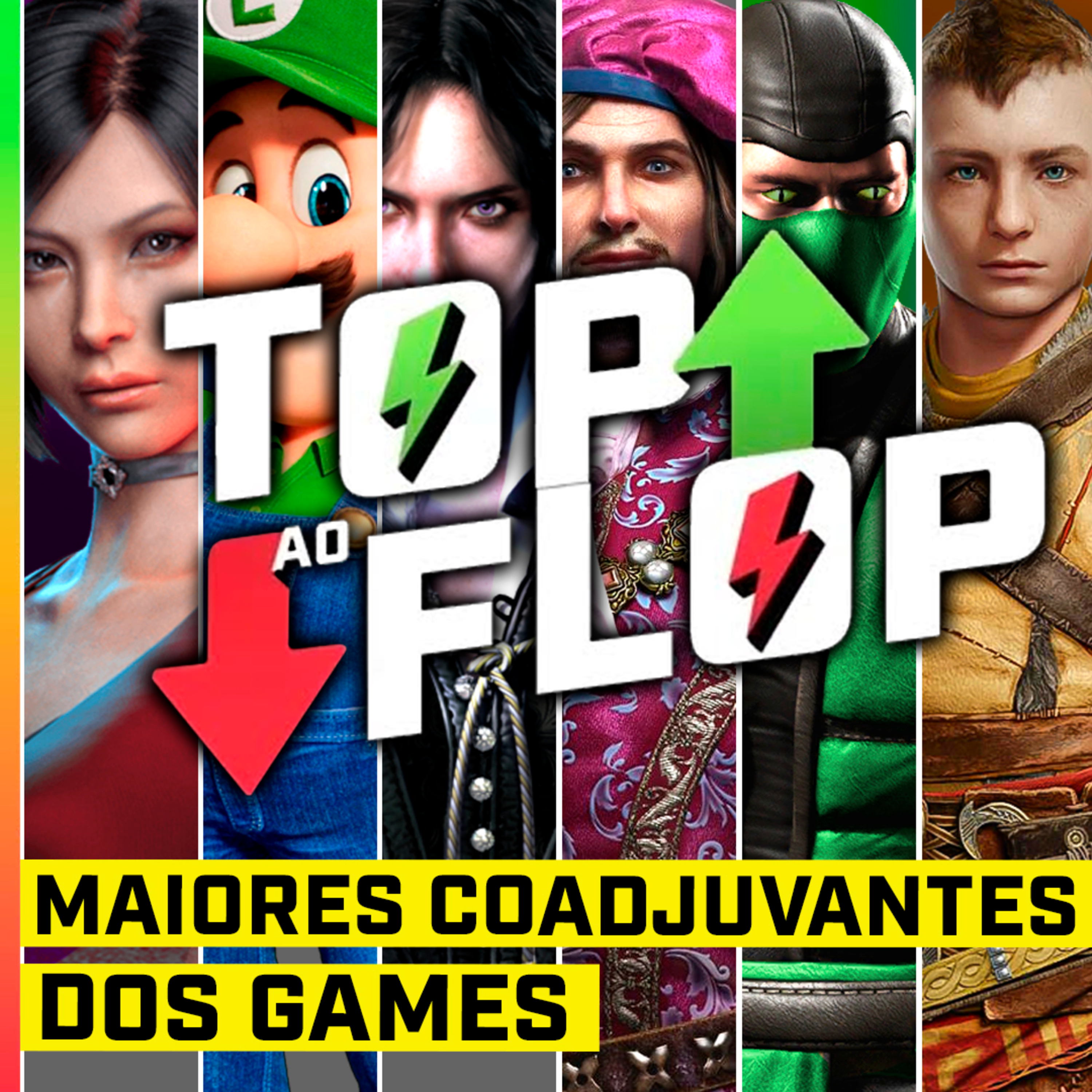 OS MELHORES/MAIORES COADJUVANTES DOS GAMES - TOP AO FLOP #10 episode artwork