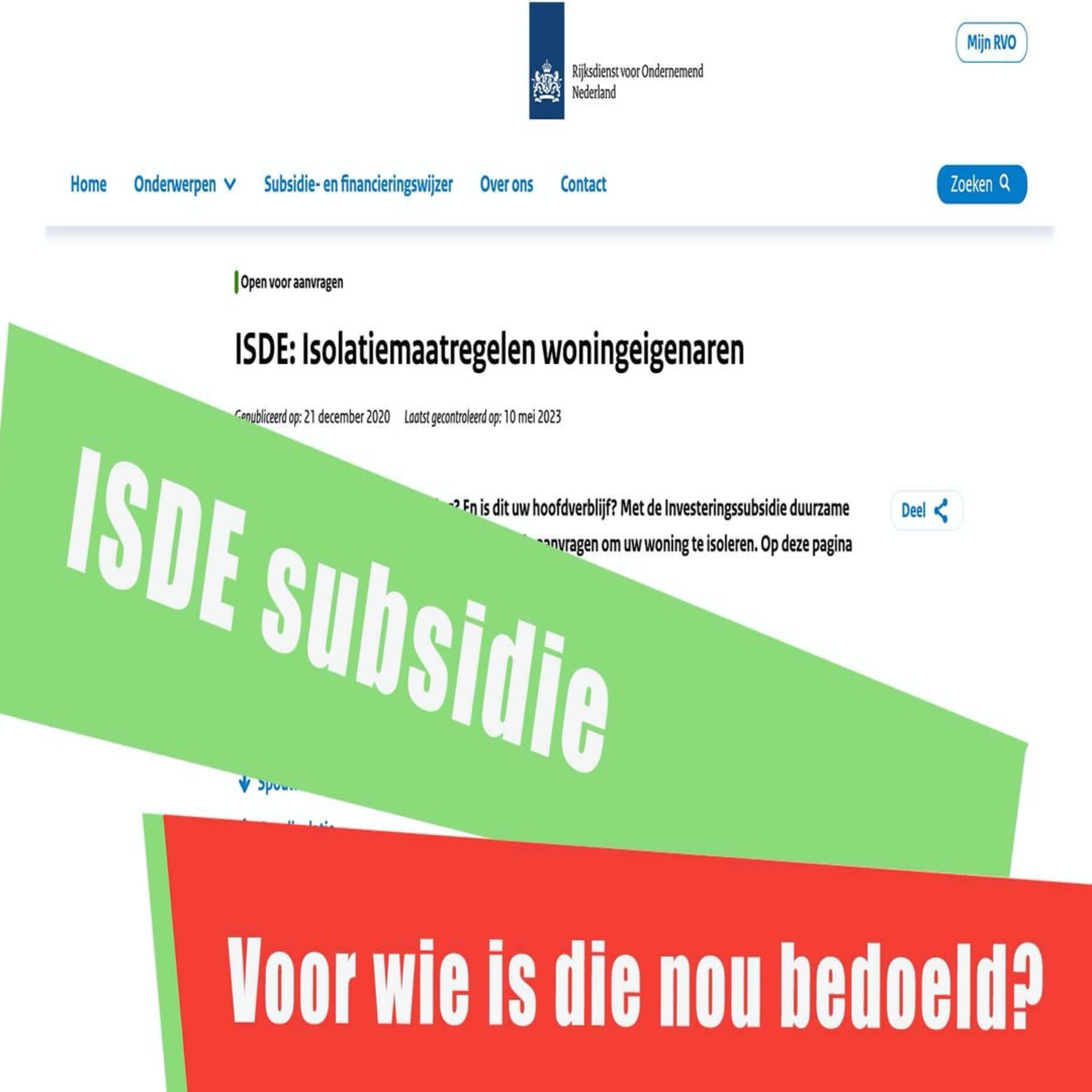 IN STAPPEN VAN HET GAS AF