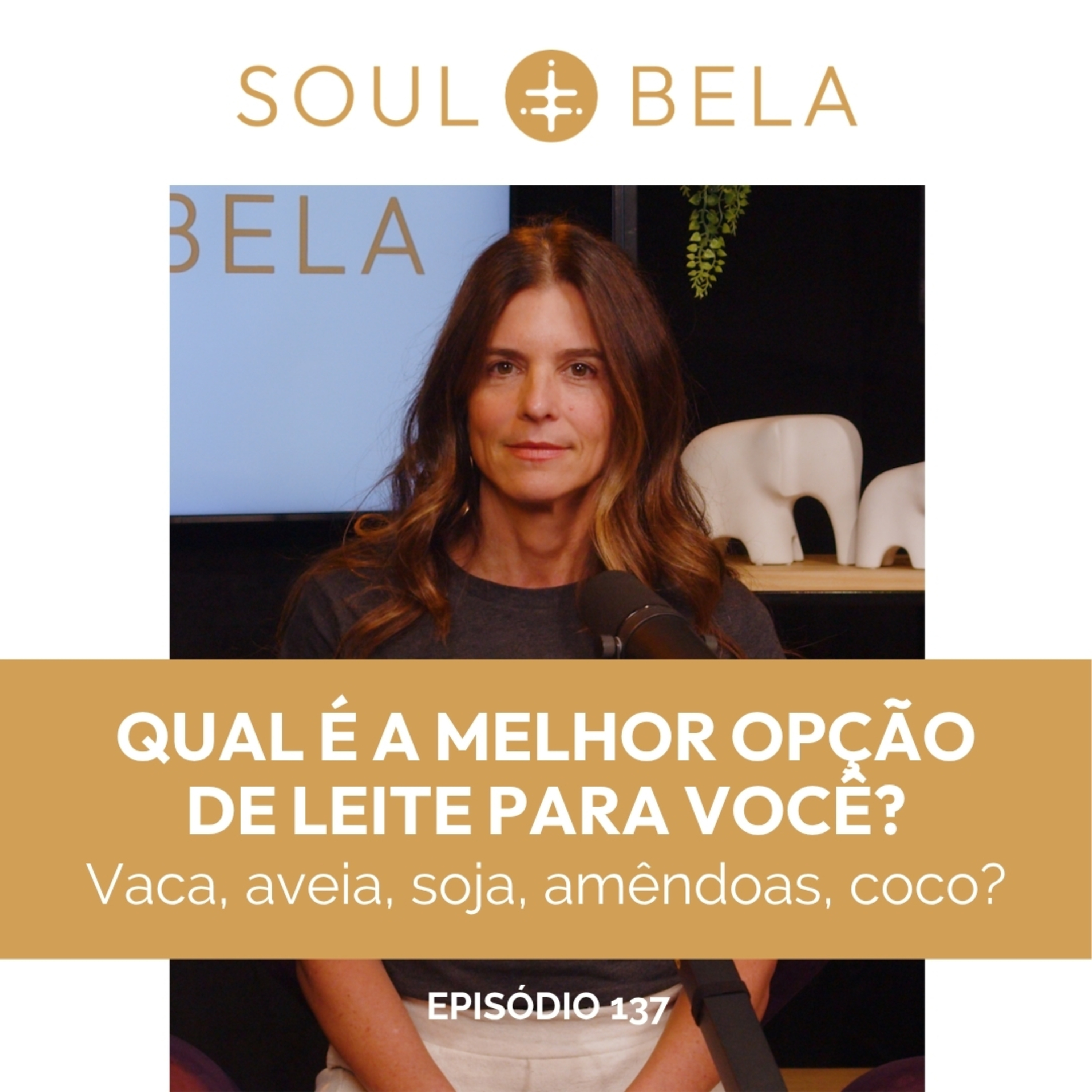 EP 137 | Qual é a melhor opção de leite para você? - Vaca, aveia, soja, amêndoas, coco? episode artwork