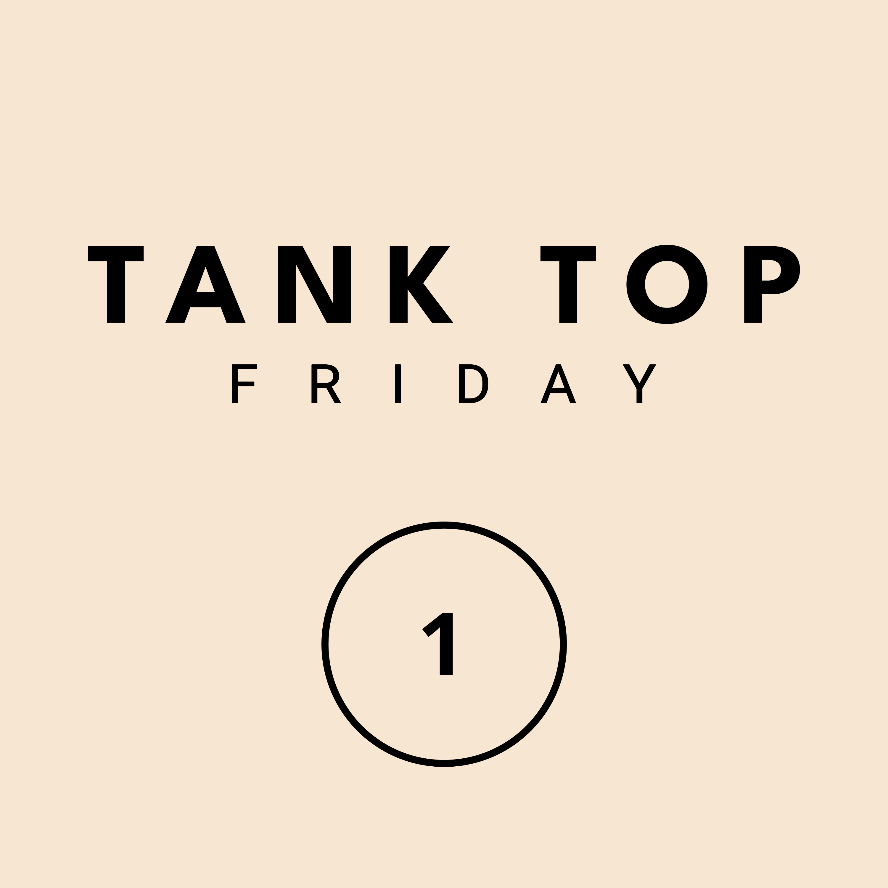Tank Top Friday with Clint Strohman
