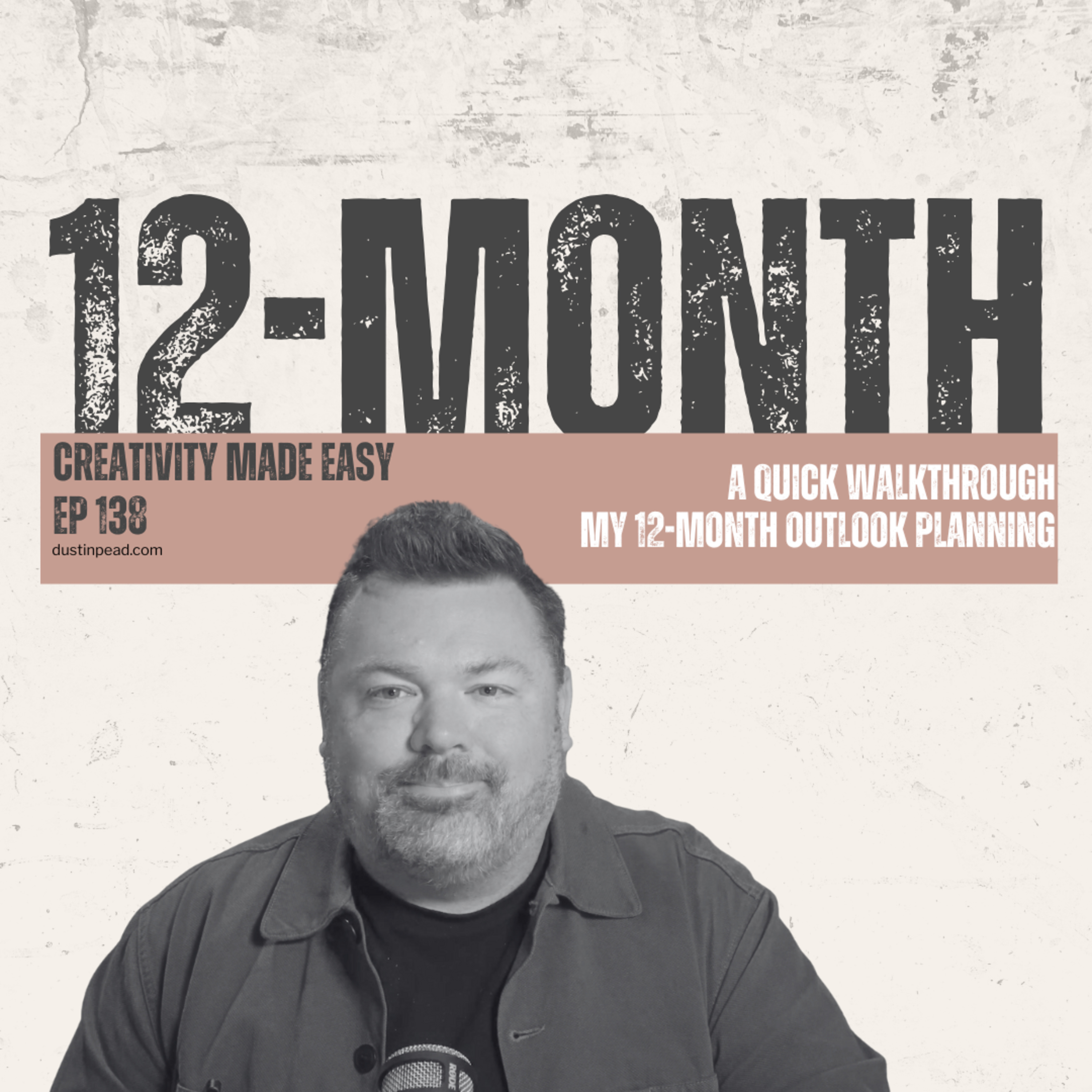 STOP FLYING BLIND: PLAN YOUR CREATIVE YEAR WITH THE 12-MONTH OUTLOOK | EP.138 episode artwork