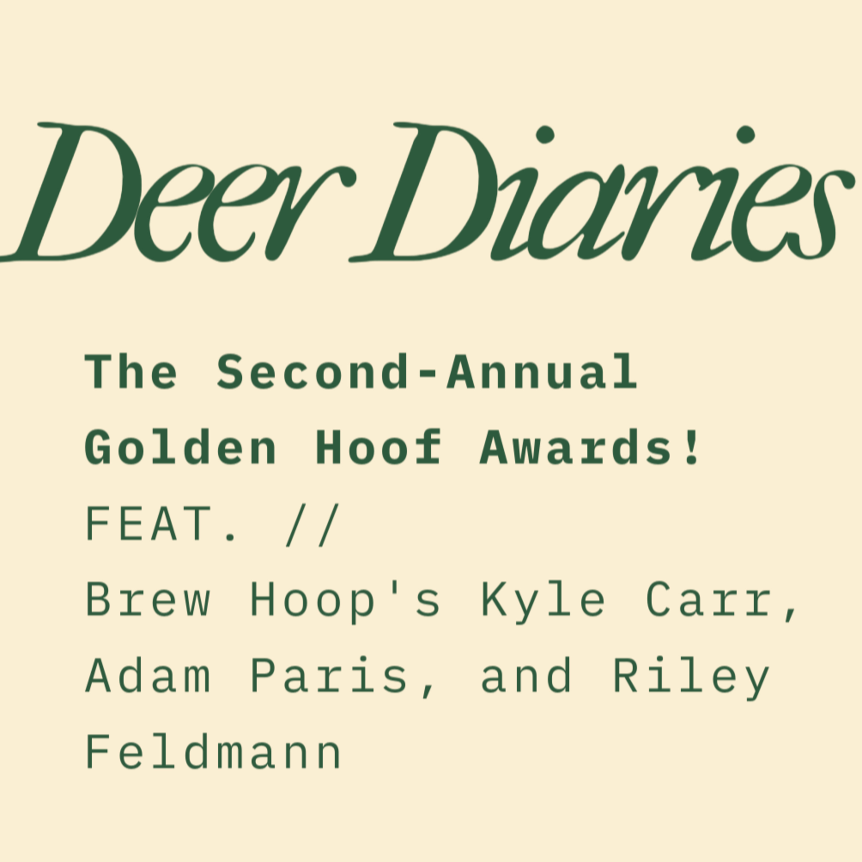 The Second-Annual Golden Hoof Awards