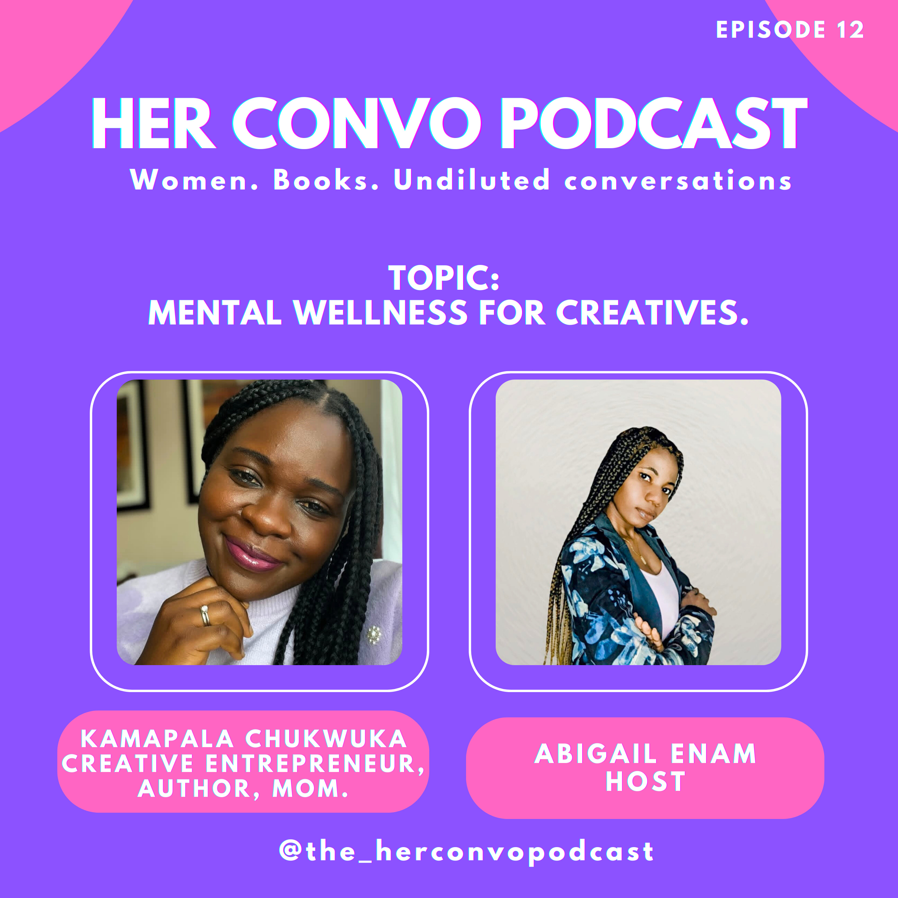 Episode 12- Mental Wellness for Creatives episode artwork