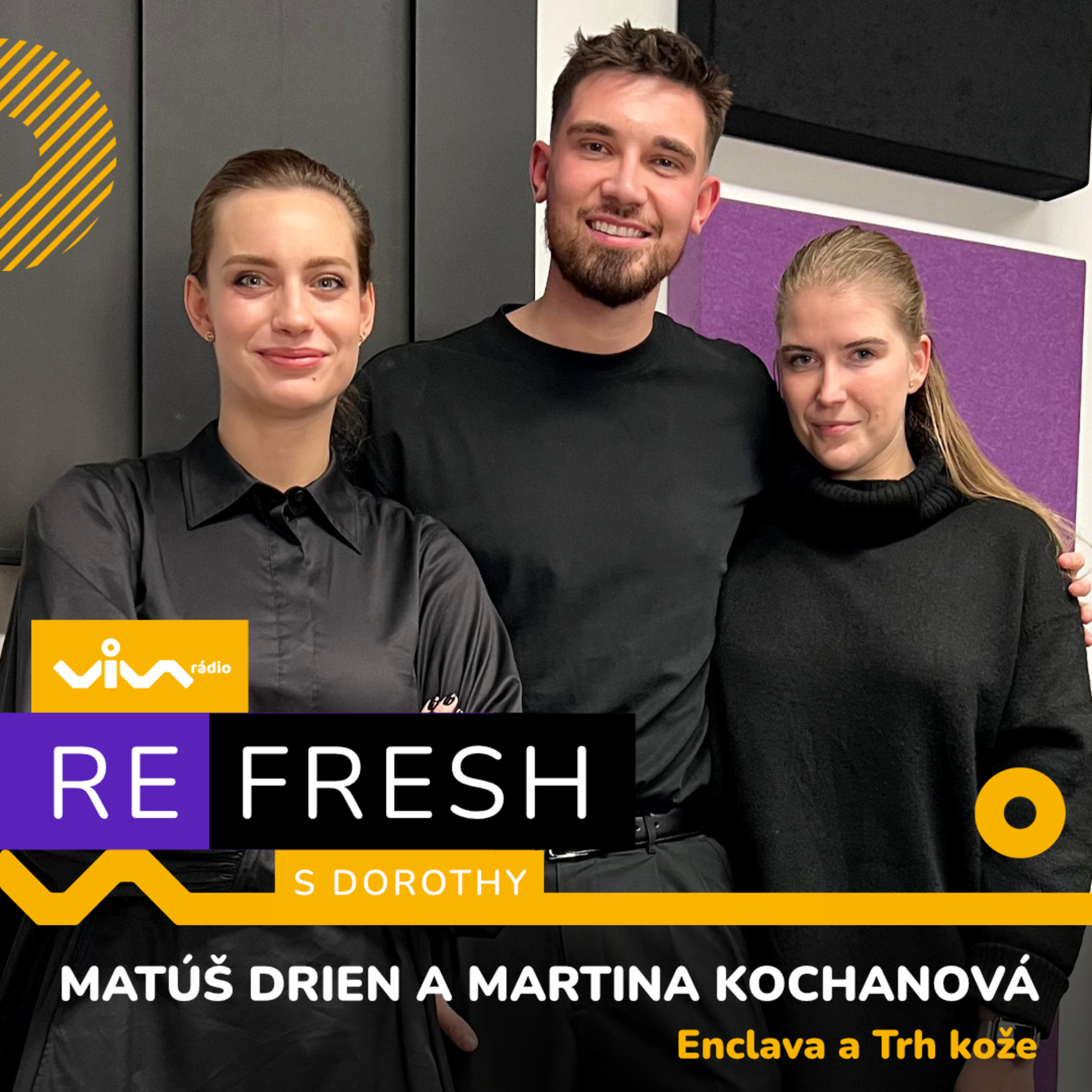 Refresh / Matúš Drien a Martina Kochanová - Enclava a Trh kože episode artwork