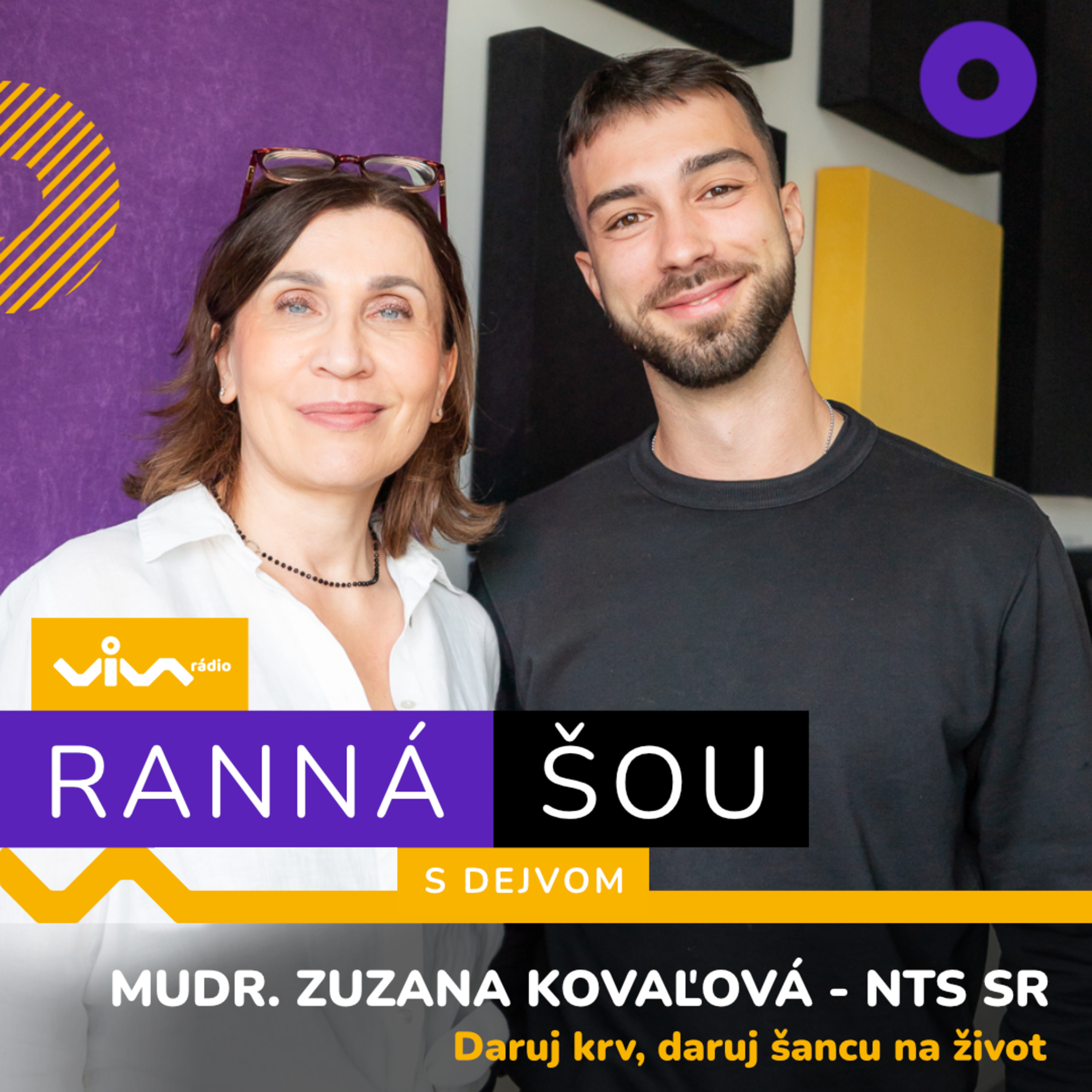 Ranná šou / MUDr. Zuzana Kovaľová - Národná transfúzna služba SR episode artwork