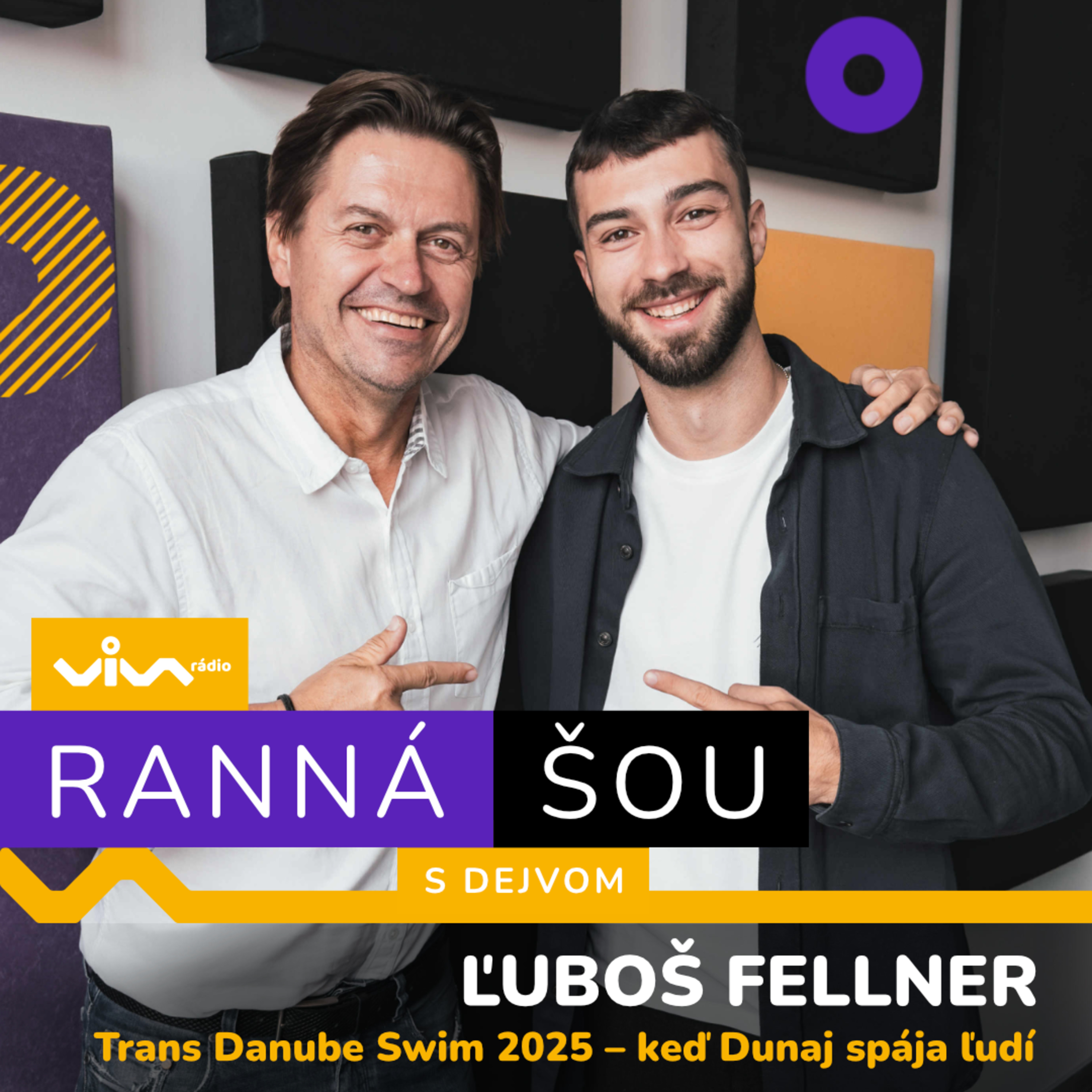 Ranná šou / Ľuboš Fellner - Trans Danube Swim 2025 episode artwork