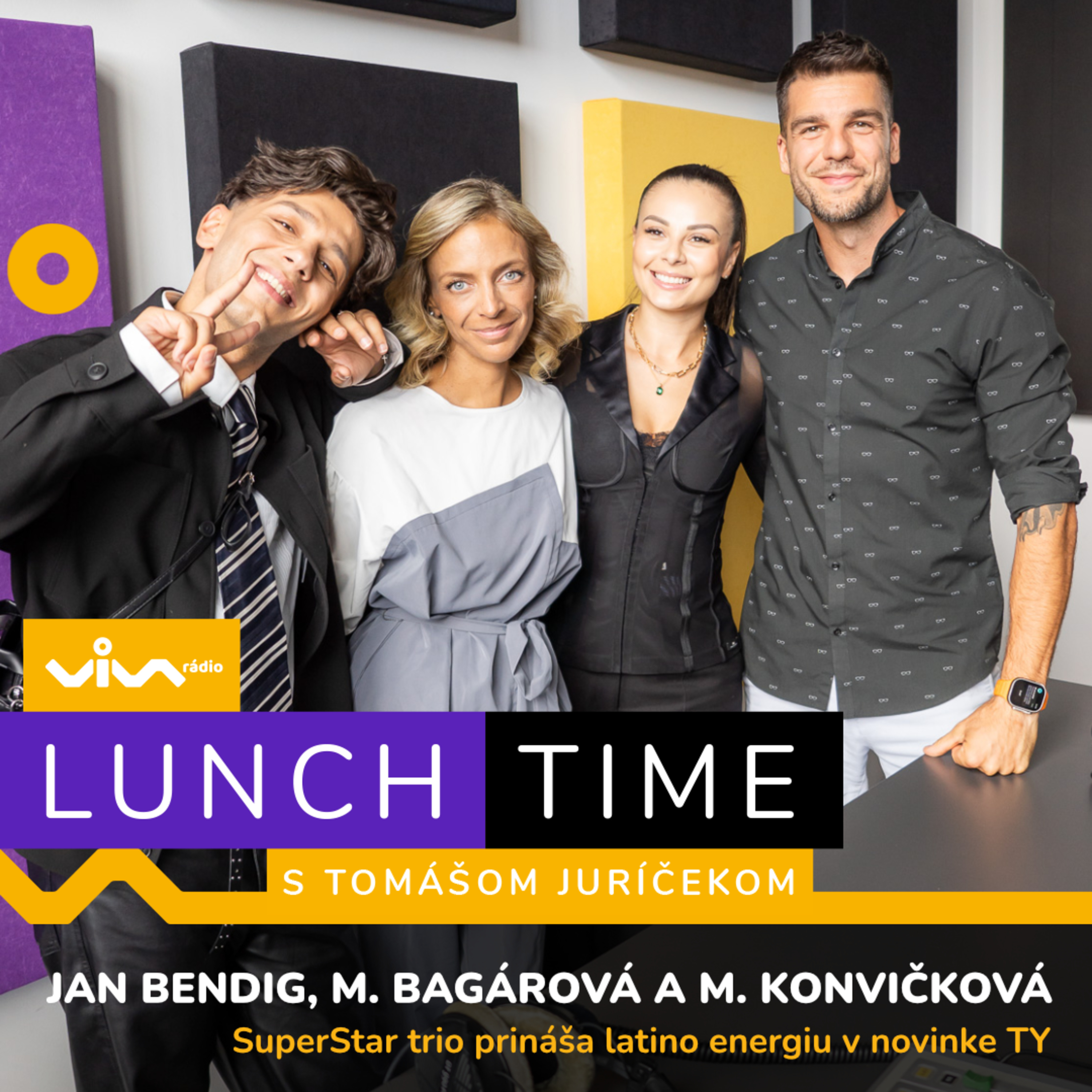 Lunchtime / Jan Bendig, Monika Bagárová a Markéta Konvičková episode artwork