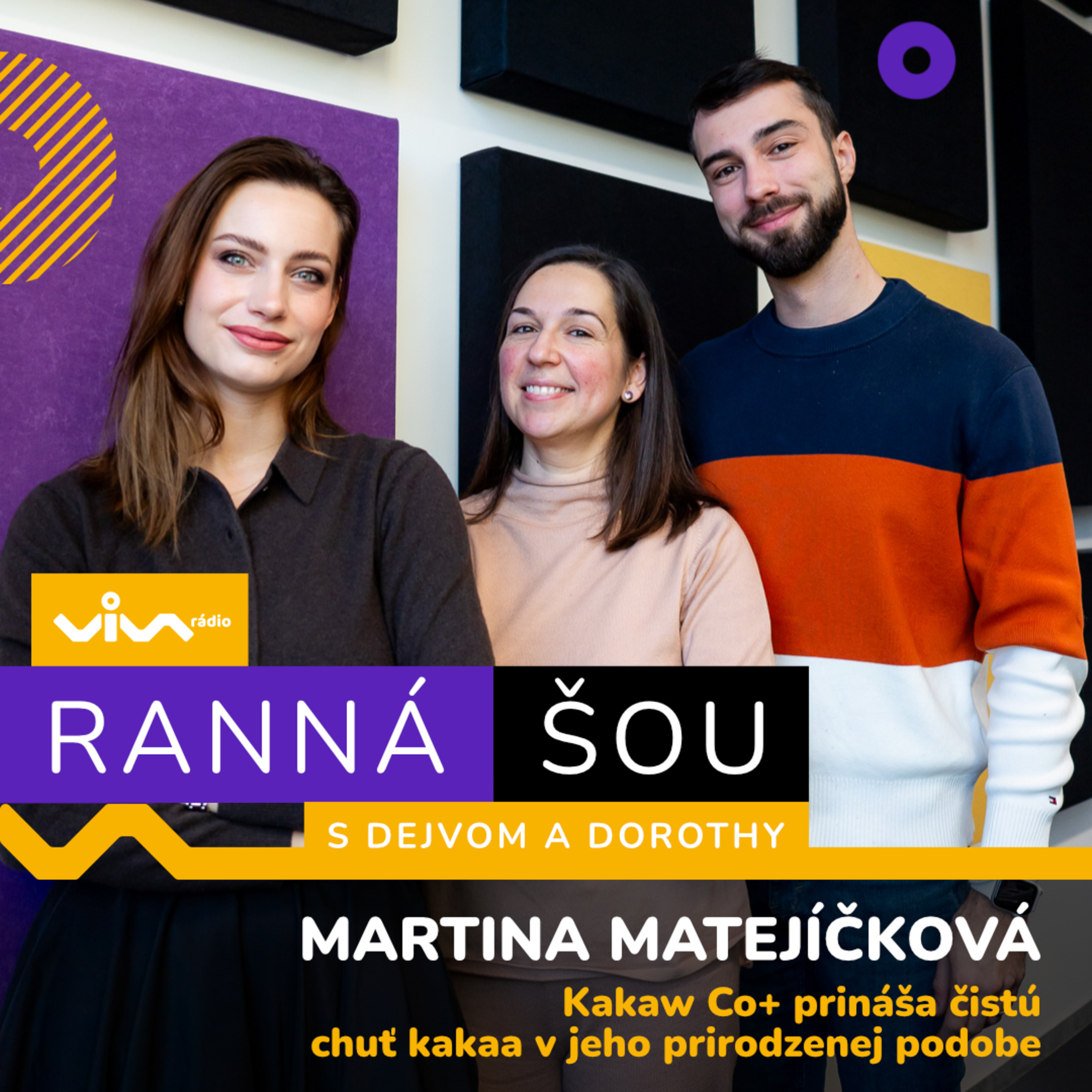 Ranná šou / Martina Matejíčková - Kakaw Co+ episode artwork