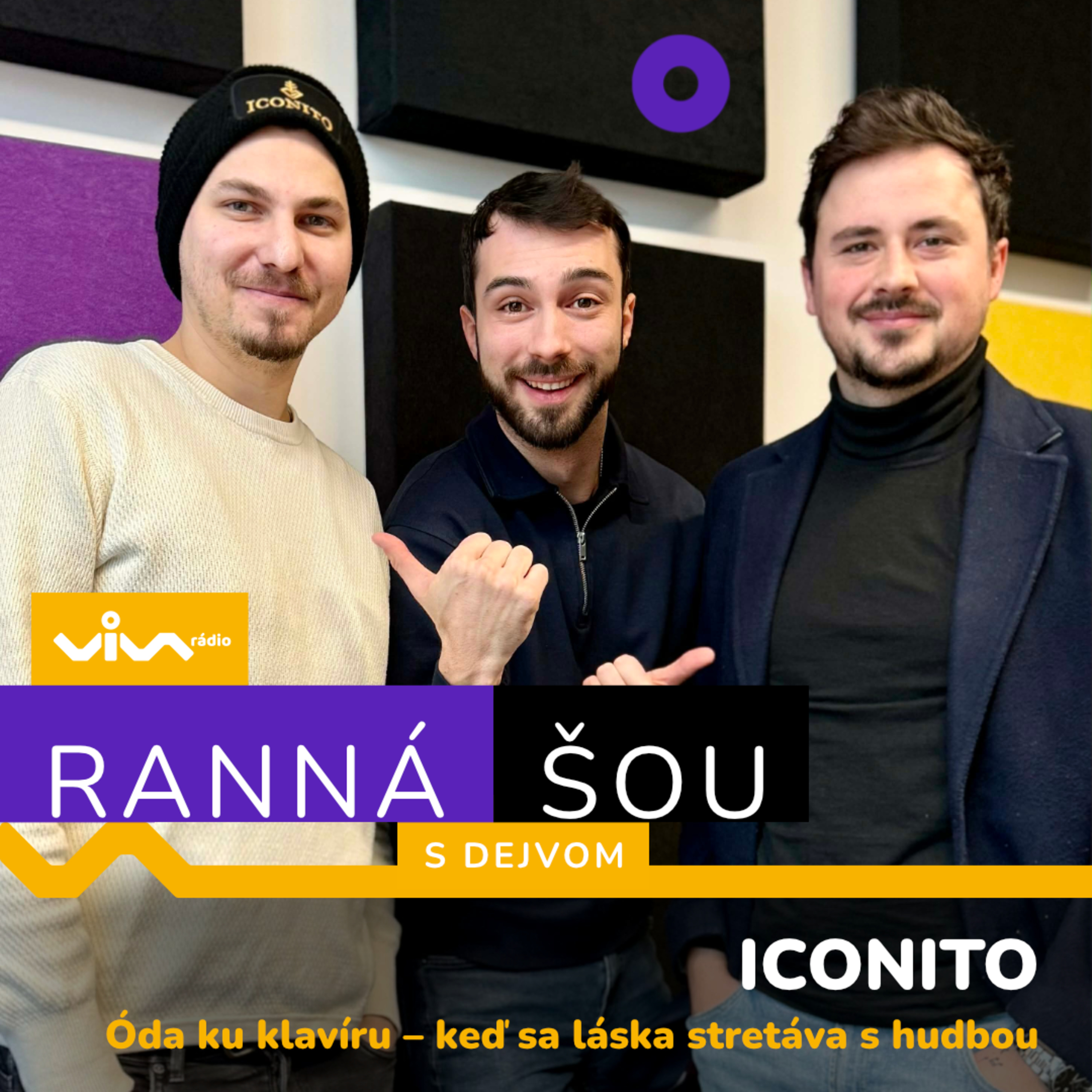 Ranná šou Kristián / Dufinec a Silvester Michalenko – ICONITO episode artwork