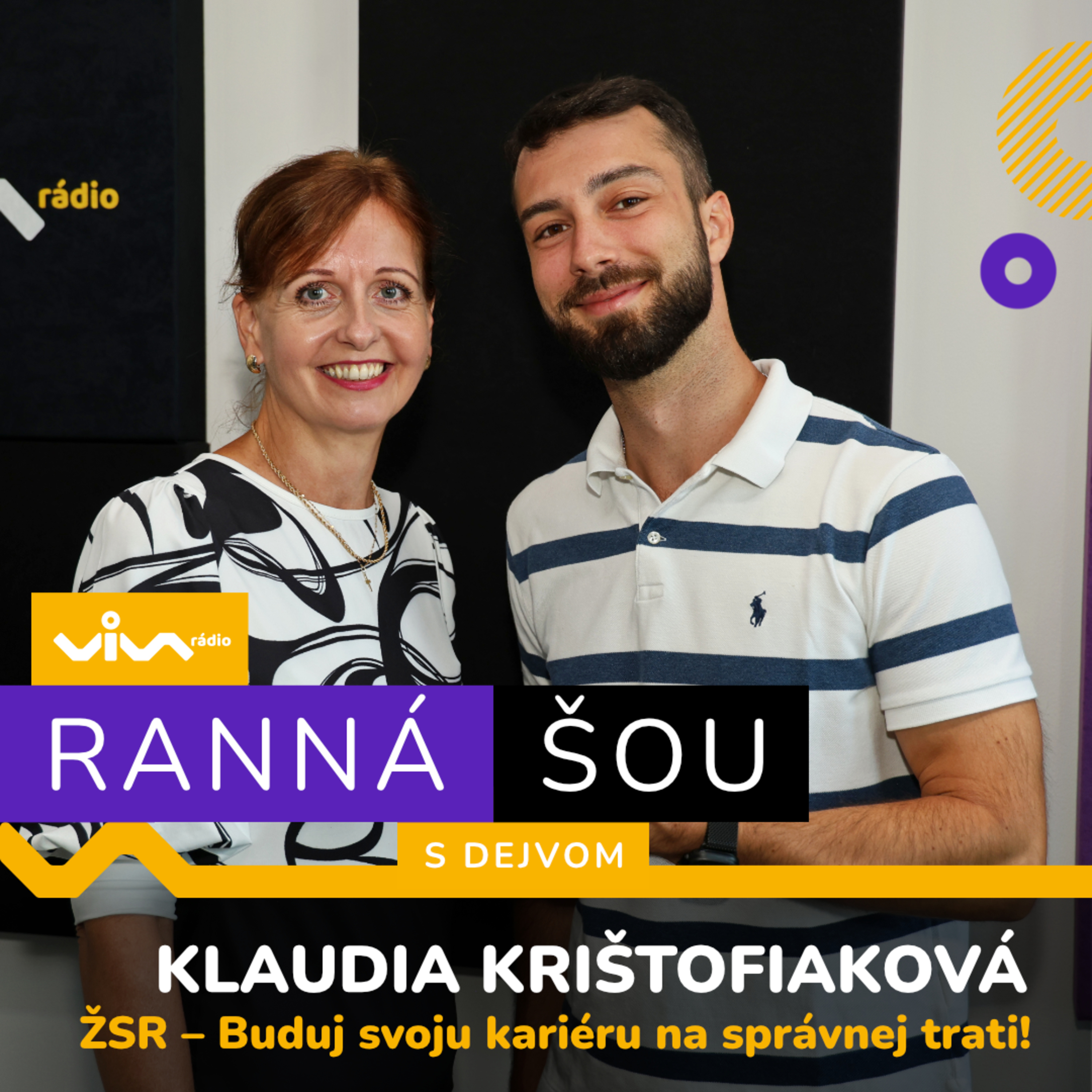 Ranná šou / ŽSR – Ing. Klaudia Krištofiaková episode artwork