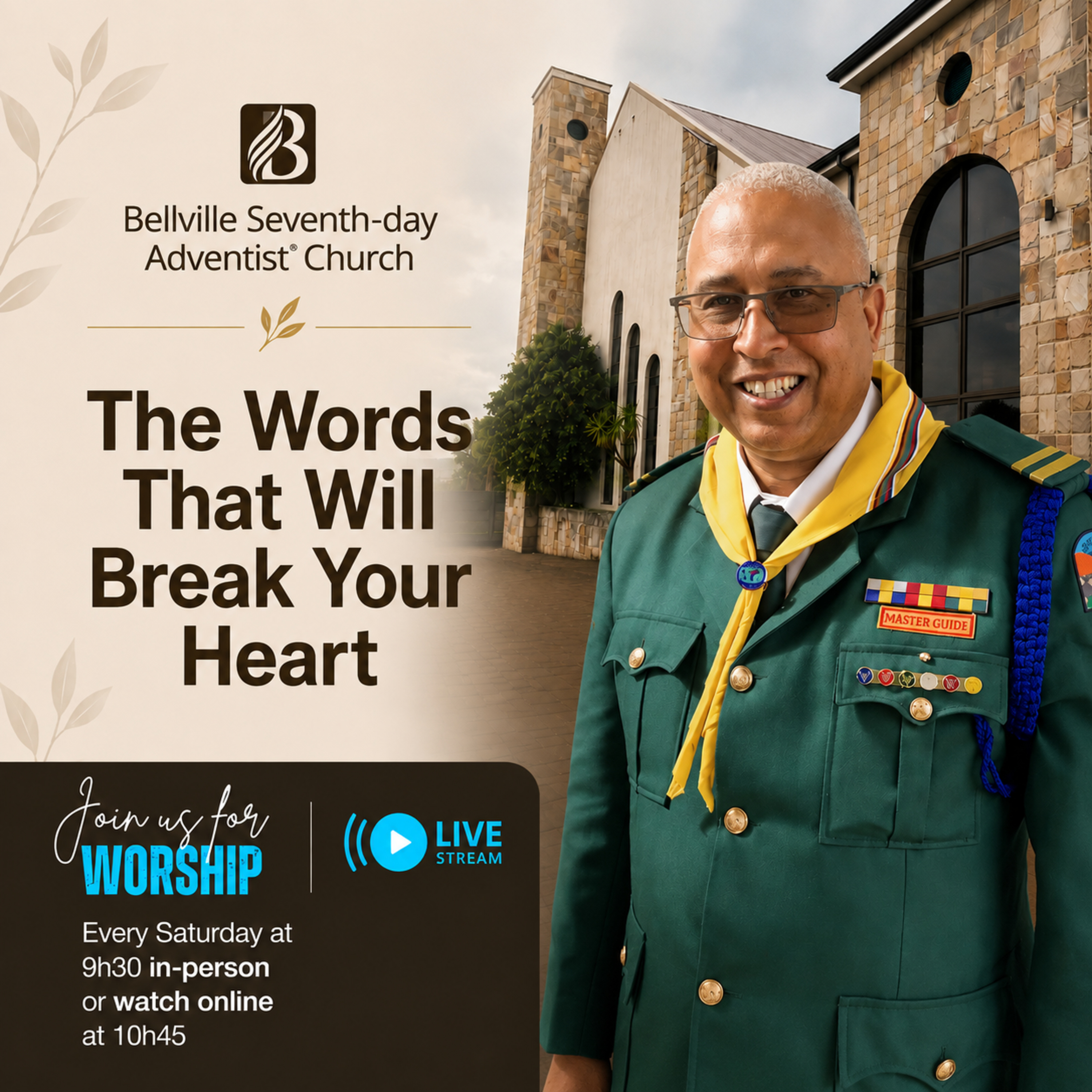 The Words That Will Break Your Heart | Pastor Brinton Laing | 22 August 2026
