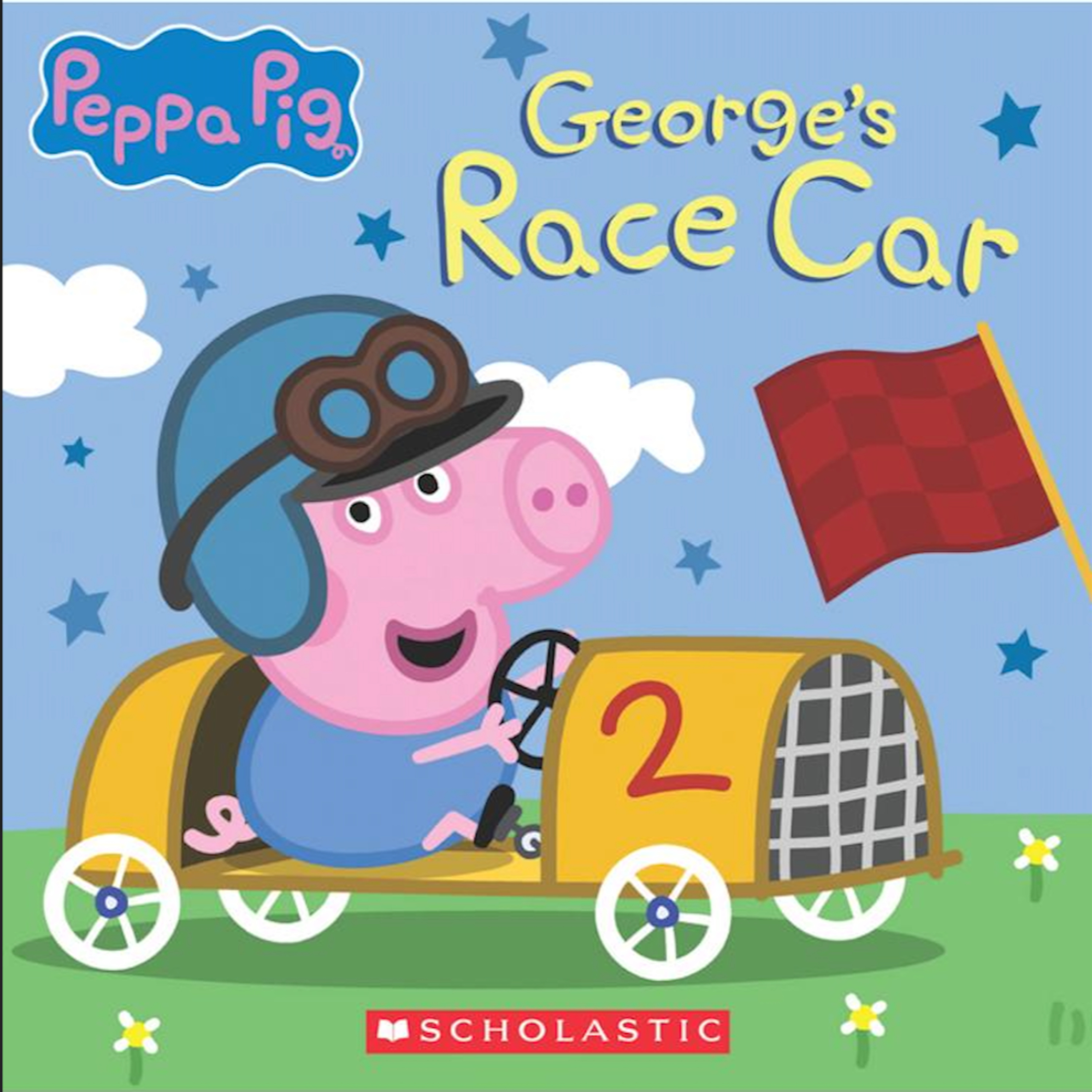 🐷🚗 Peppa Pig & George's Race Car Adventure 🏁 | Read Along with Fun with Anayra