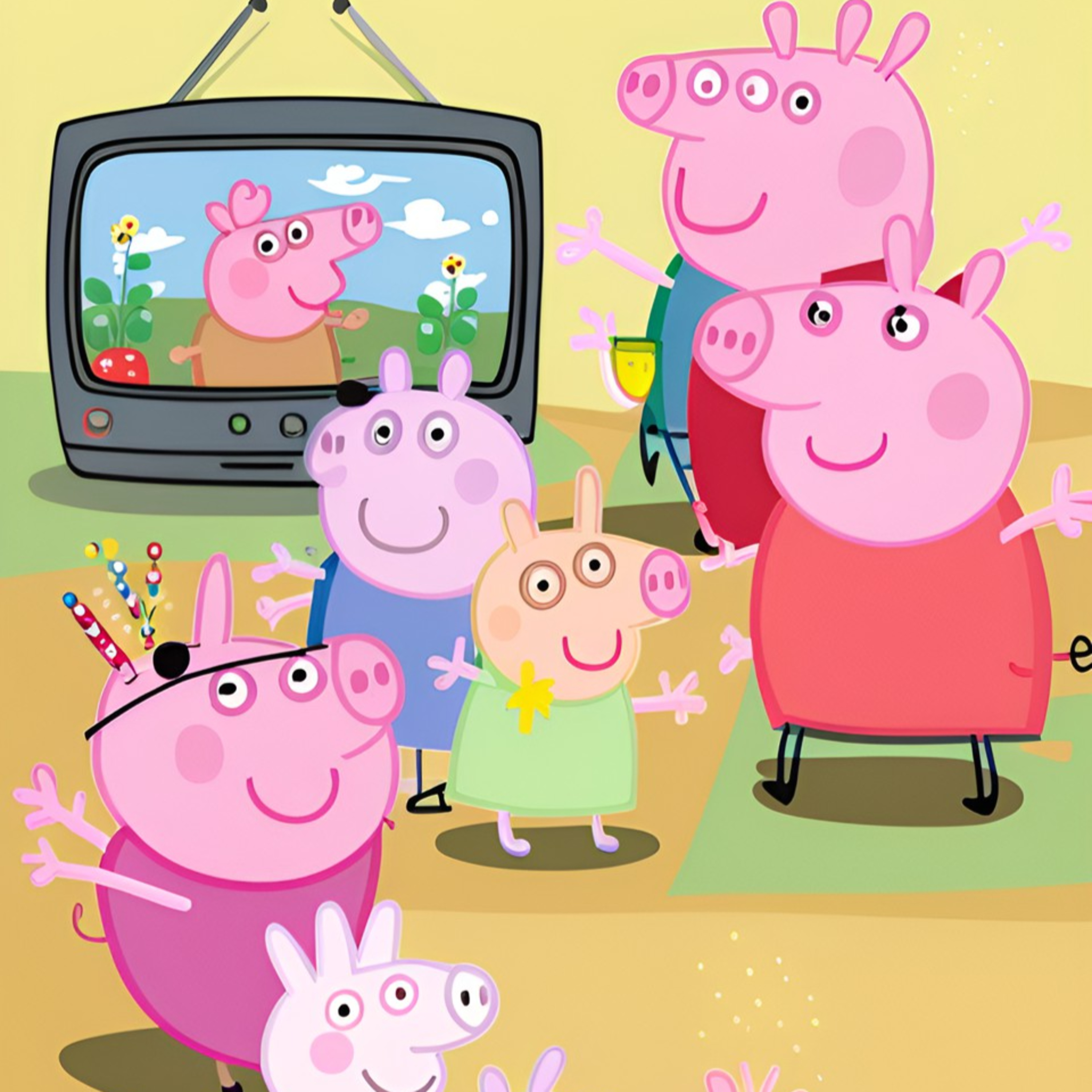 Peppa Pig - Learns about Labor Day - read along funny compilation - Fun & learn labor day #peppapig
