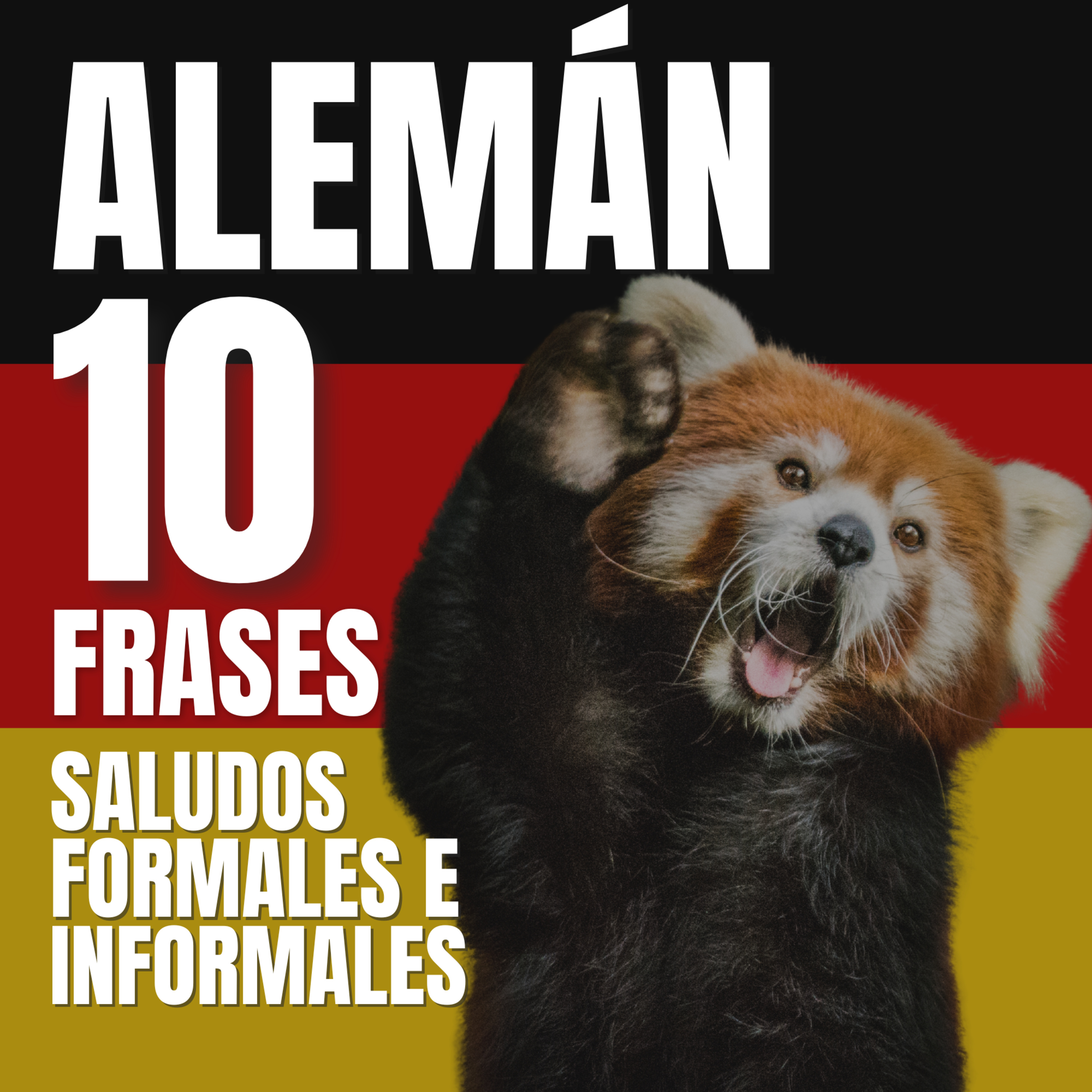 10 SALUDOS VOCABULARIO BÁSICO de ALEMÁN APRENDER ALEMÁN fácil y rápido
