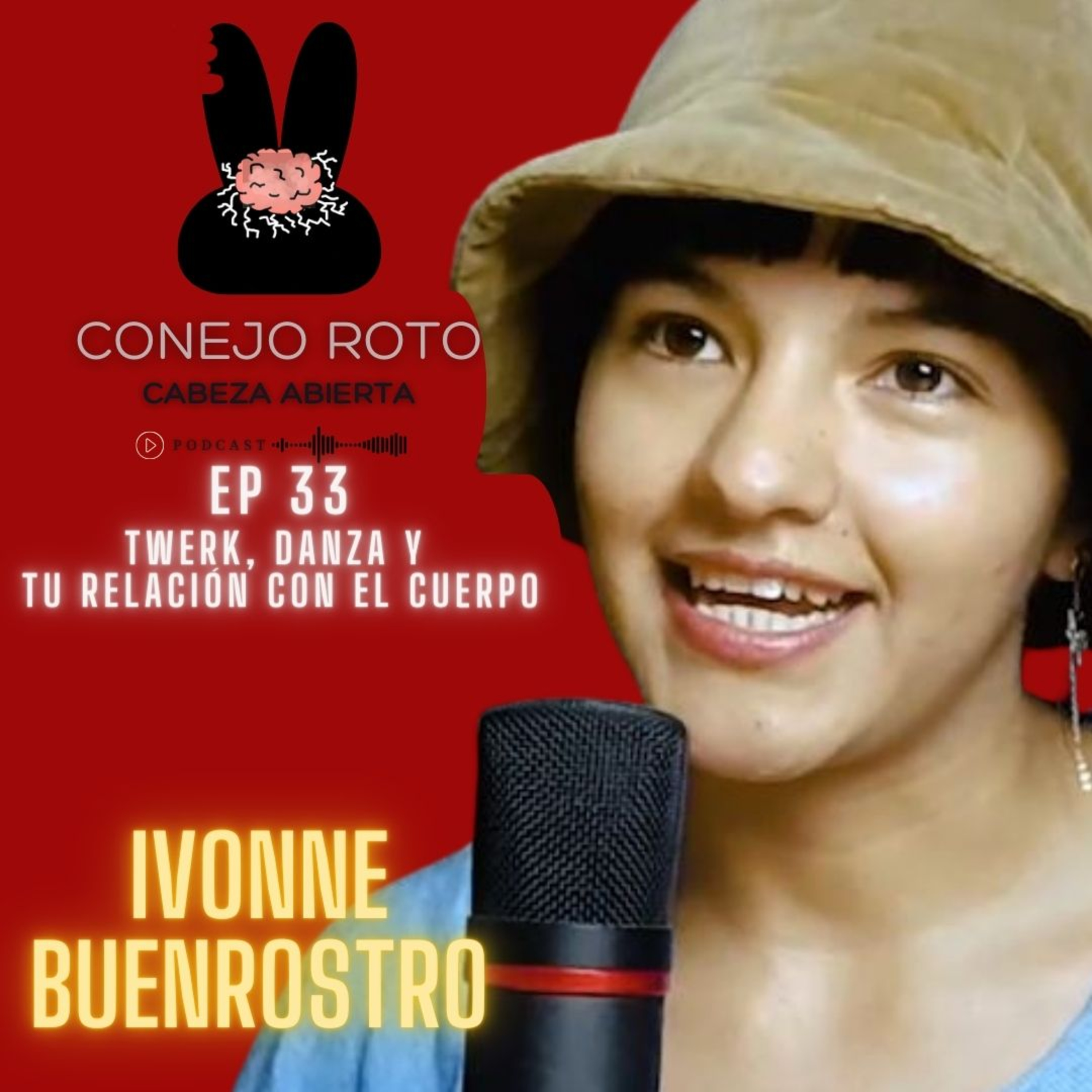 Conejo Roto Cabeza Abierta
