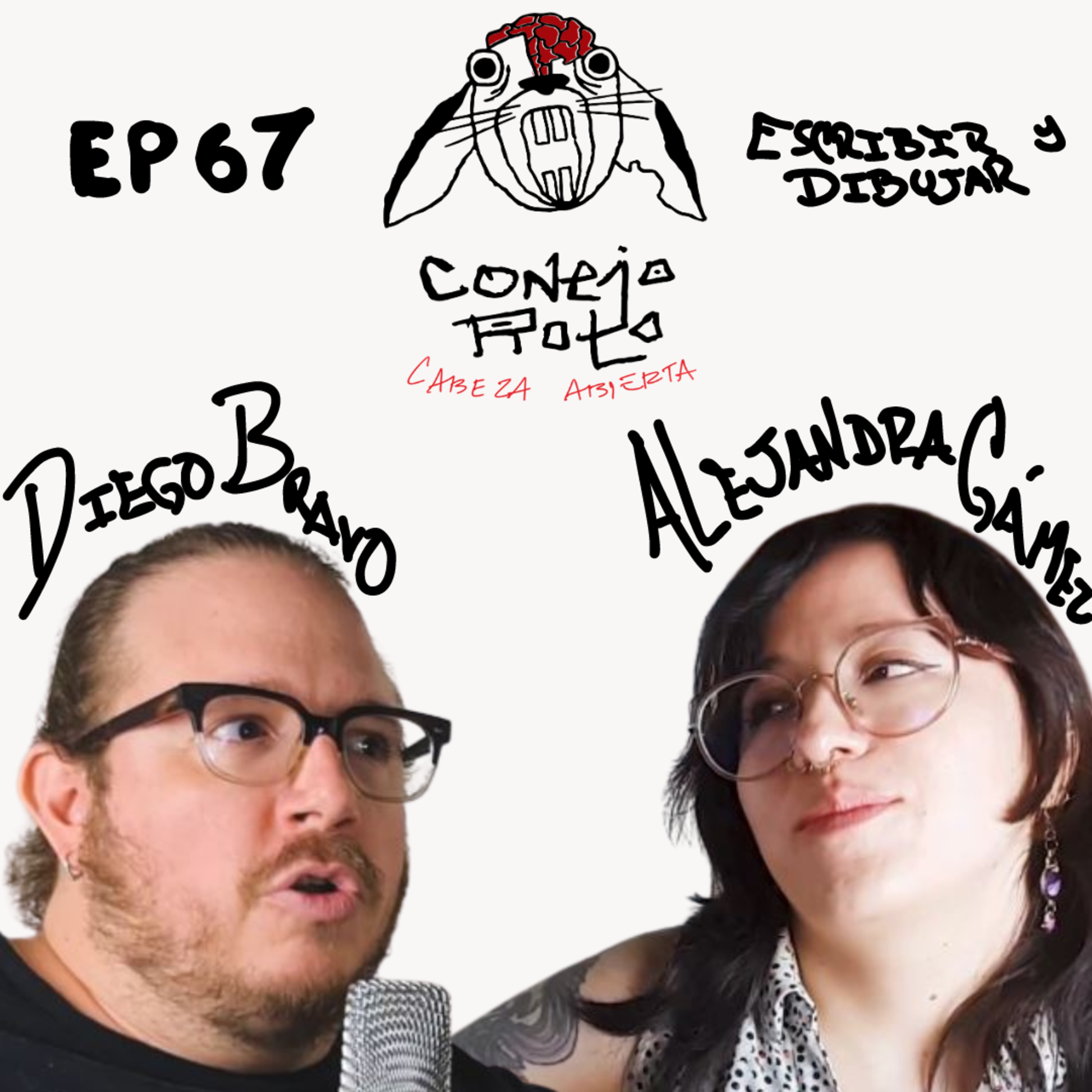 Conejo Roto Cabeza Abierta