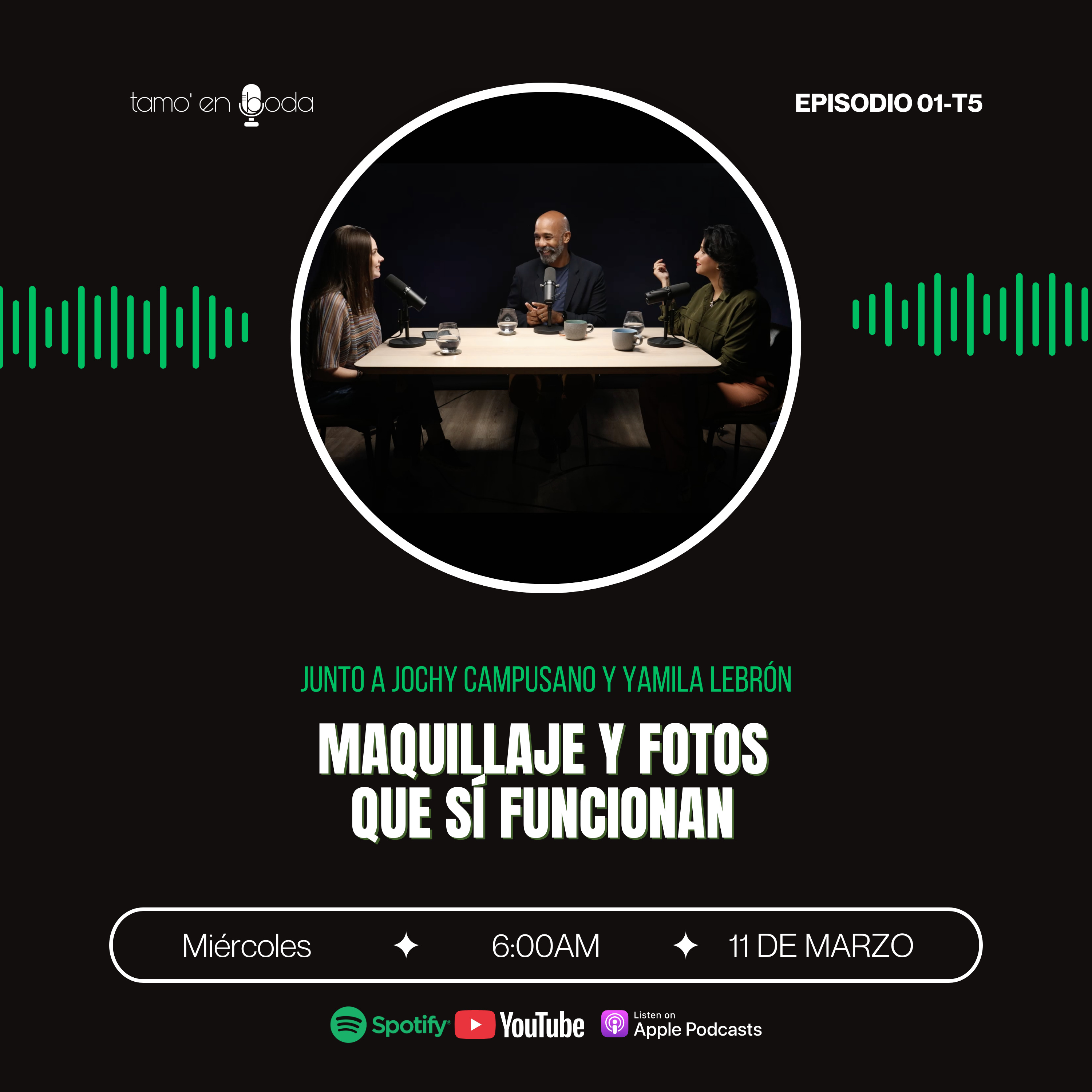 EP1-T5 Maquillaje y fotos que si funcionan ft Jochy Campusano y Yamila Lebron