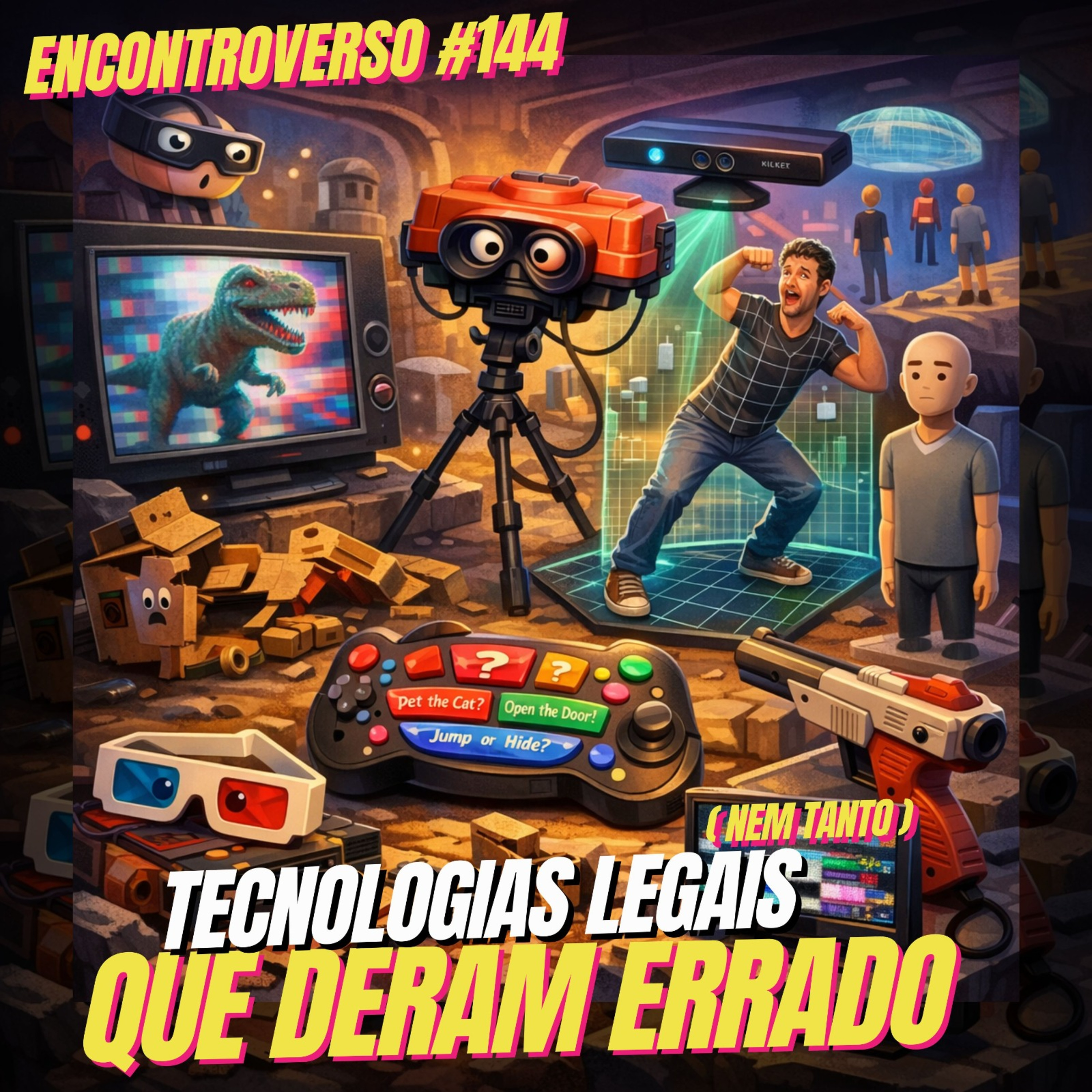 EV #144 - Tecnologias promissoras que se foram cedo demais - Feat. Izequiel Norões (Quebrando o Controle)