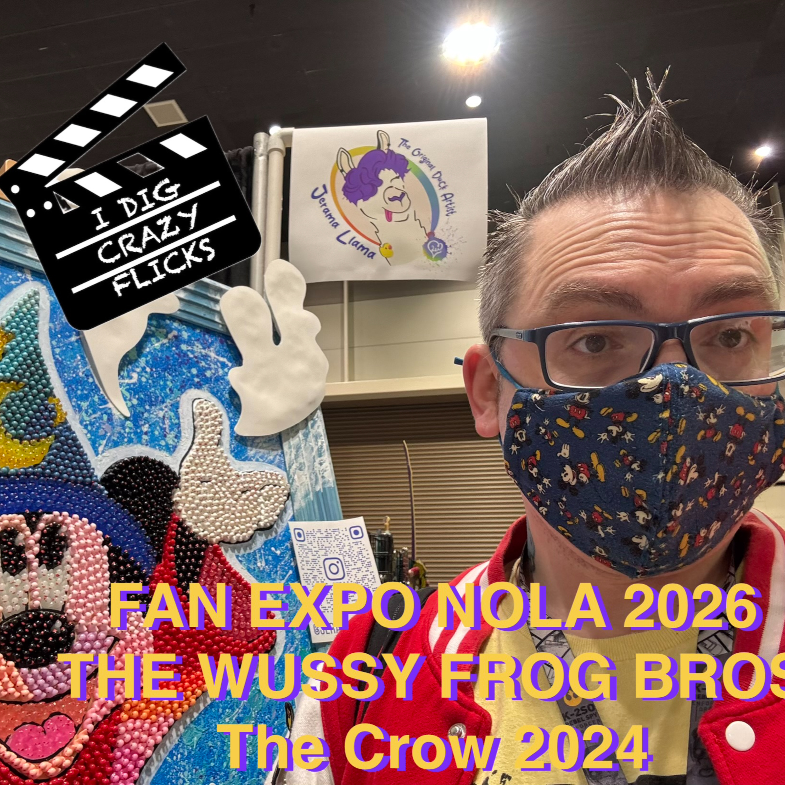 Fan Expo New Orleans 2026: The Wussy Frog Bros & The Crow 2024