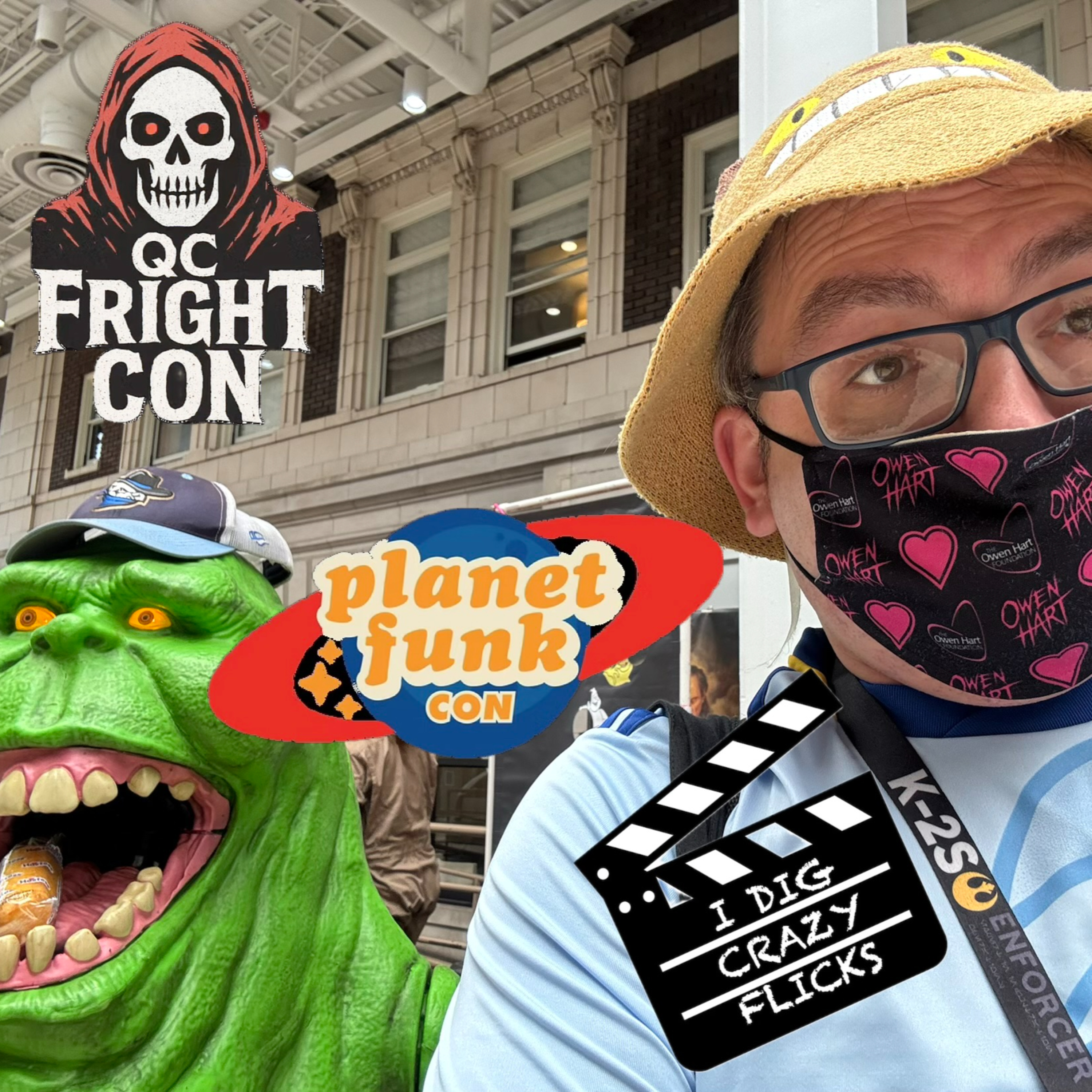 QC Fright Con & Planet Funk Con 2026 vs. Scanner Cop 2 episode artwork