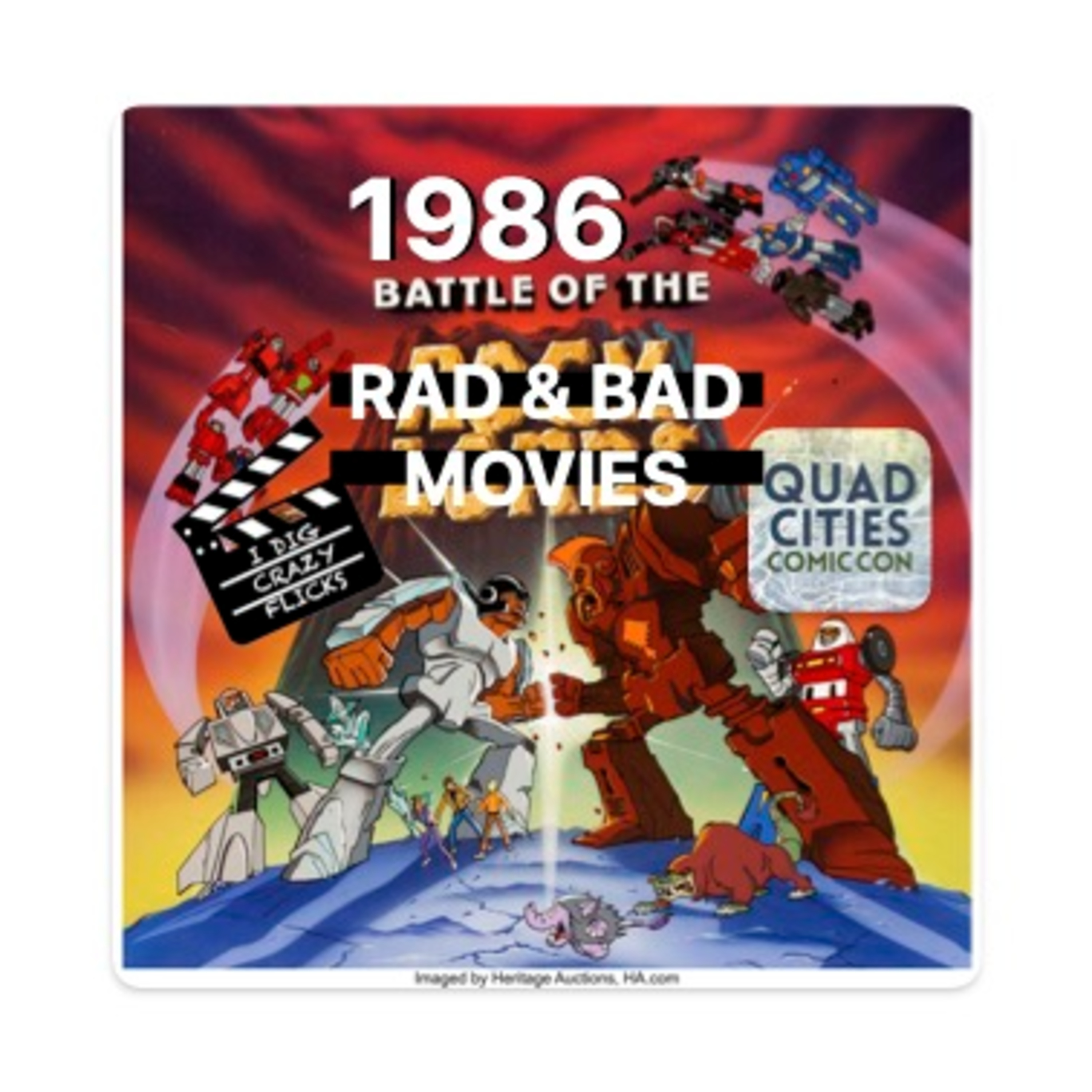 #QCCC: 1986 RAD Movies or BAD Movies & GoBots (featuring ThePoeticCritic) episode artwork