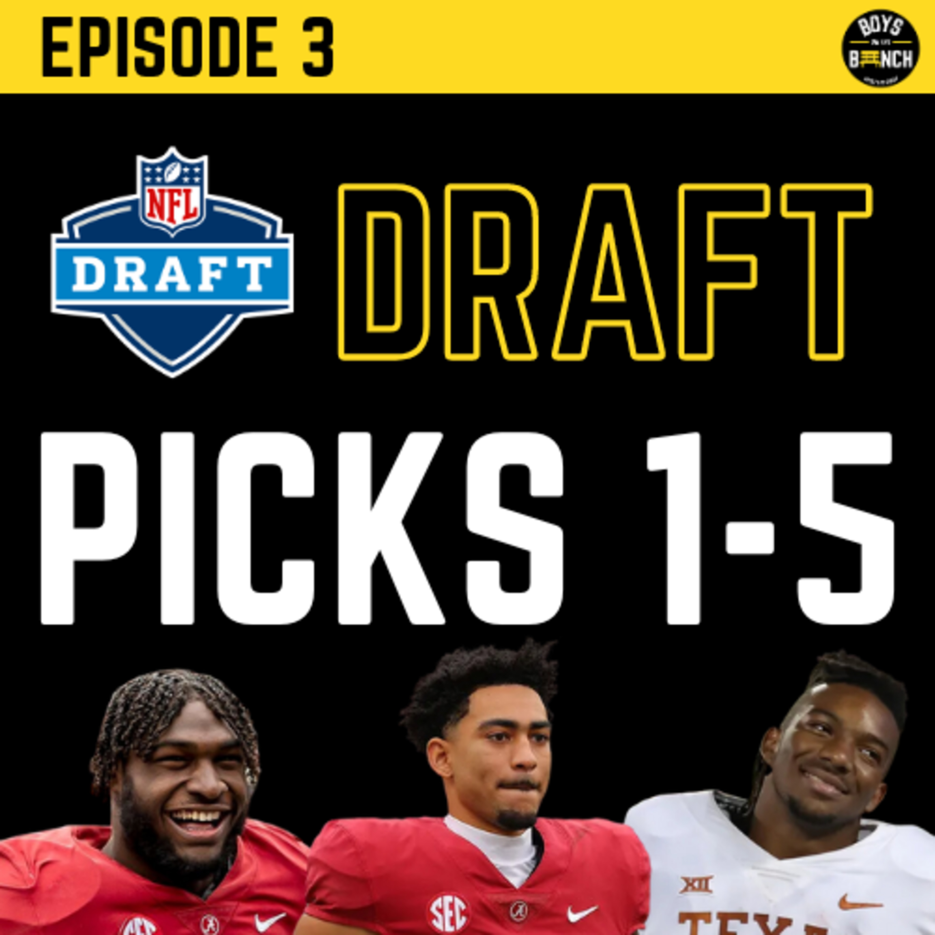 2023 NFL Draft : Picks 1-5 episode artwork