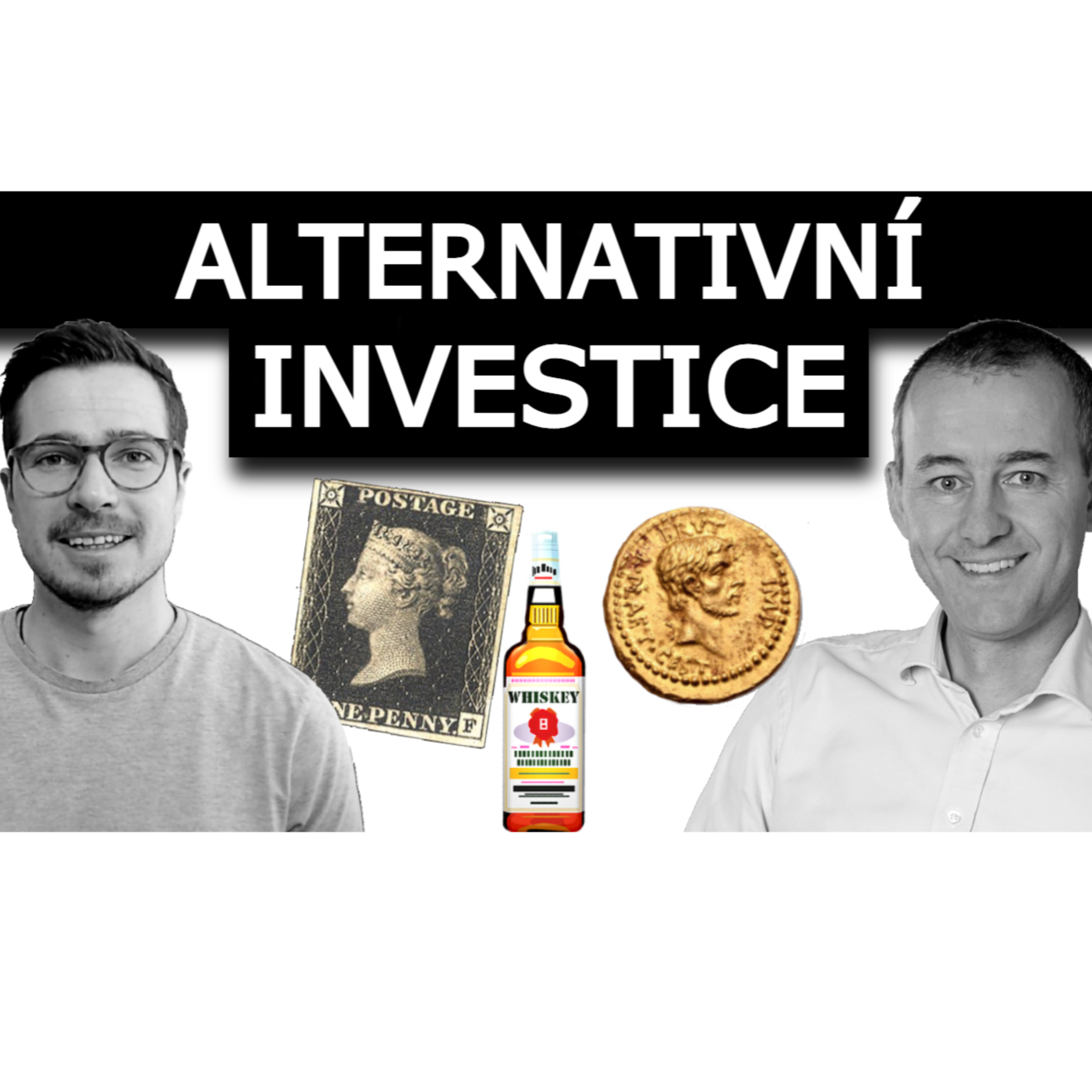 ALTERNATIVNÍ INVESTICE s Radkem Novákem – Portu Gallery, sběratelství, filatelie (známky), umění, alkohol, NFT episode artwork