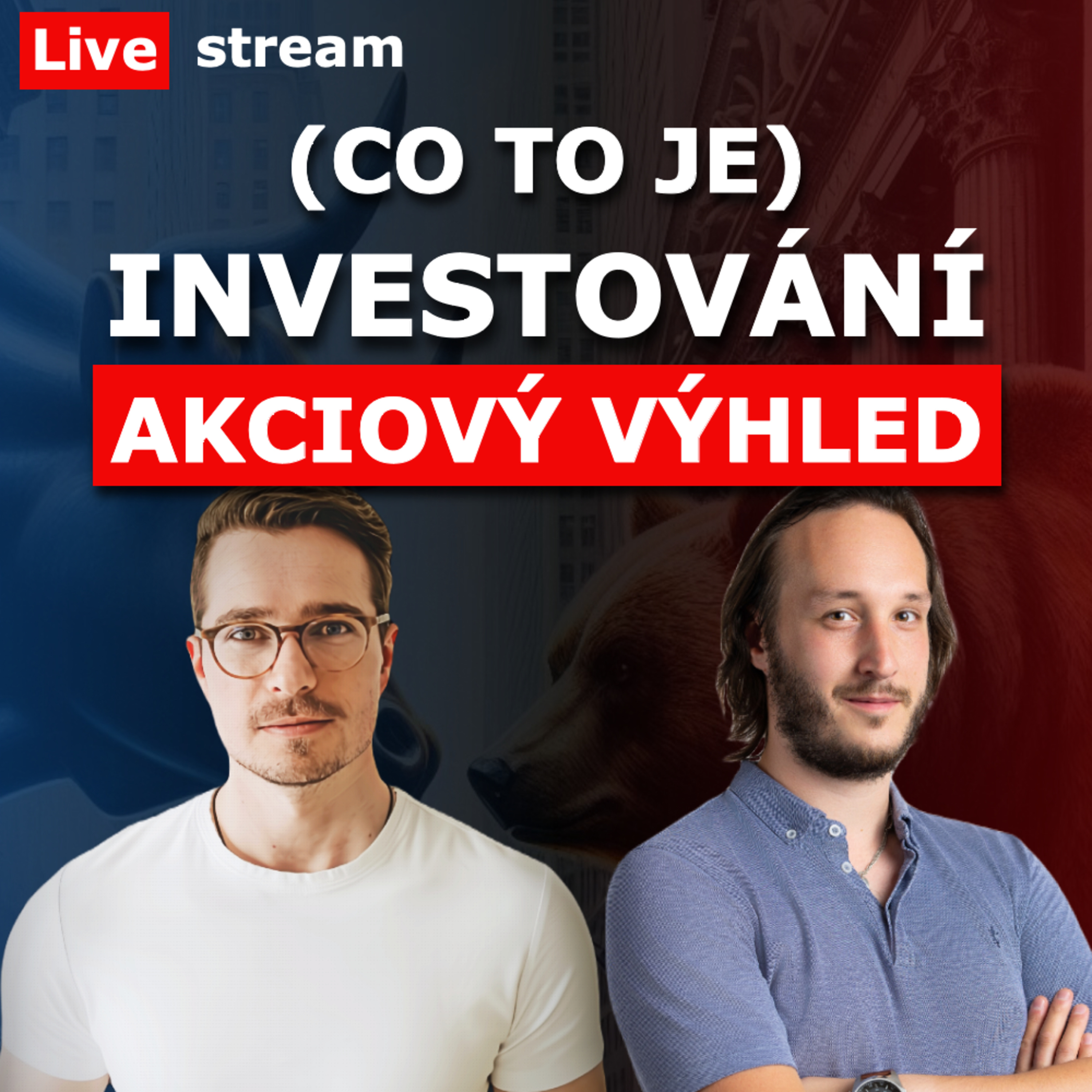 PRAVDA O INVESTOVÁNÍ - role akcií v našem investičním životě a akciový výhled - live stream episode artwork