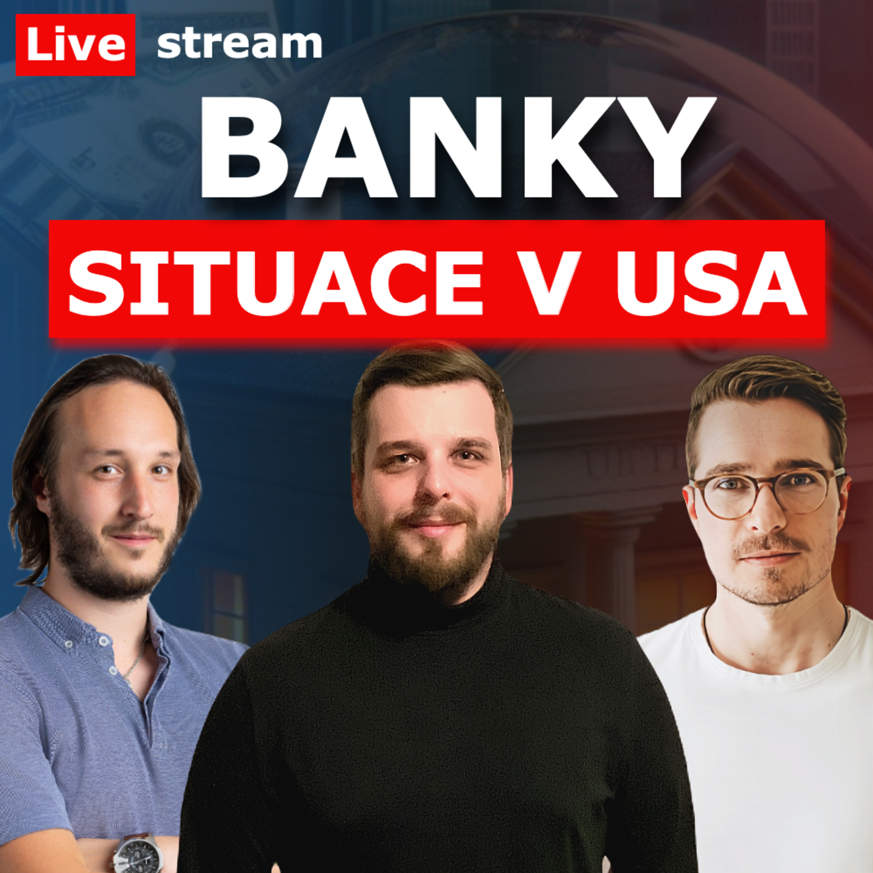 Situace v US bankovním sektoru a real estate – přichází další bankovní krize? Simes Research - Live stream episode artwork