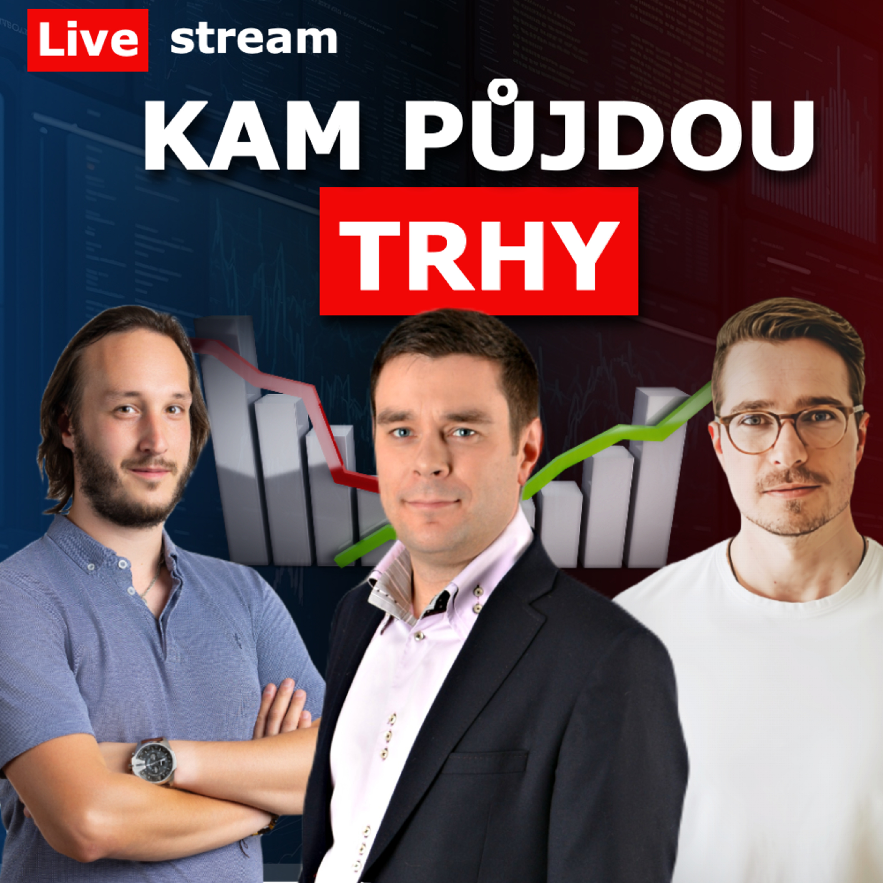 CO NÁM TEĎ TRHY ŘÍKAJÍ a jak poznat, kdy přichází korekce - David Monoszon, Live stream episode artwork