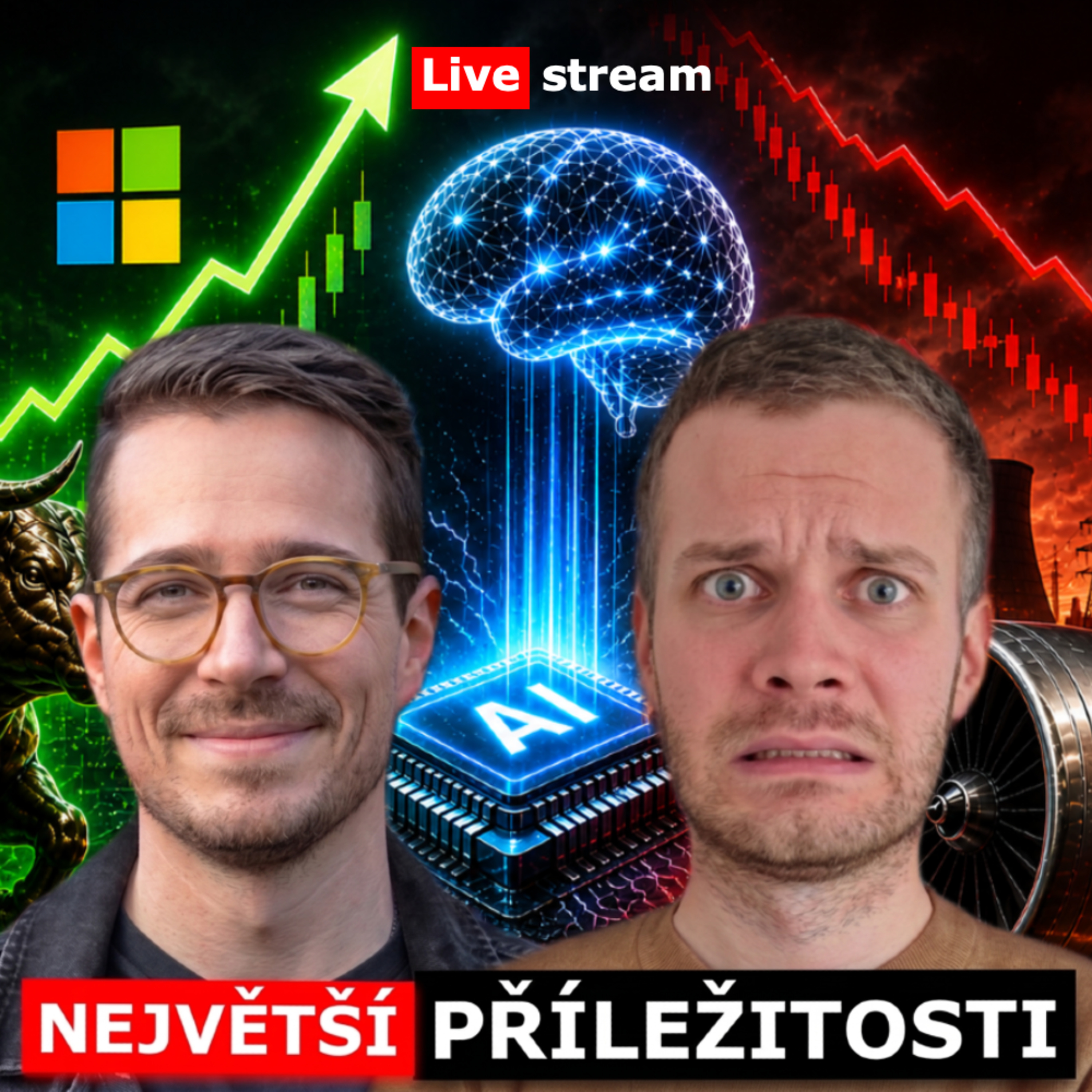 VLAK UJÍŽDÍ: NAŠE TOP AKCIE A BOTTELNECK AI