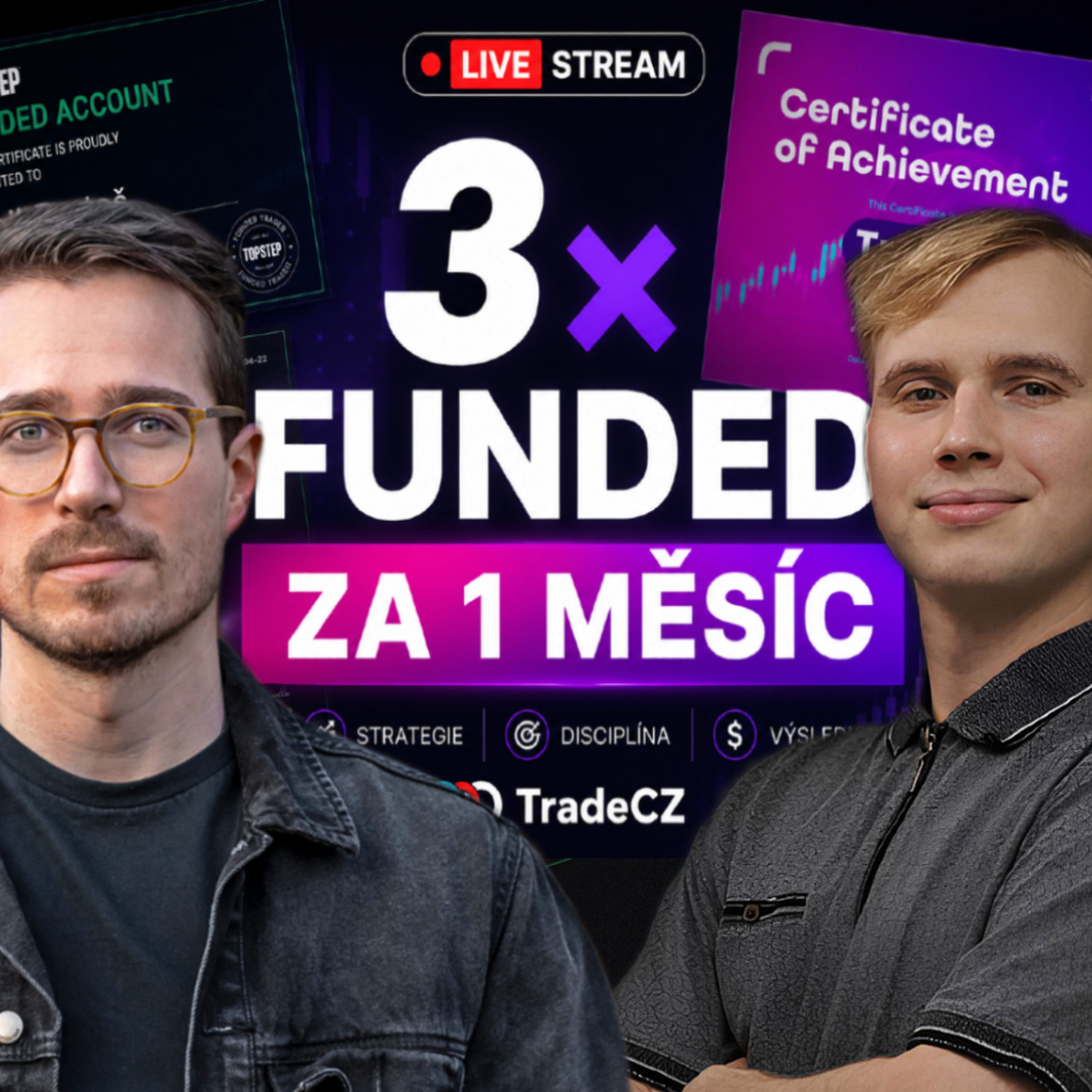 3x FUNDED ZA MĚSÍC… ALE JAKÁ JE REALITA? | Emil Bačovský