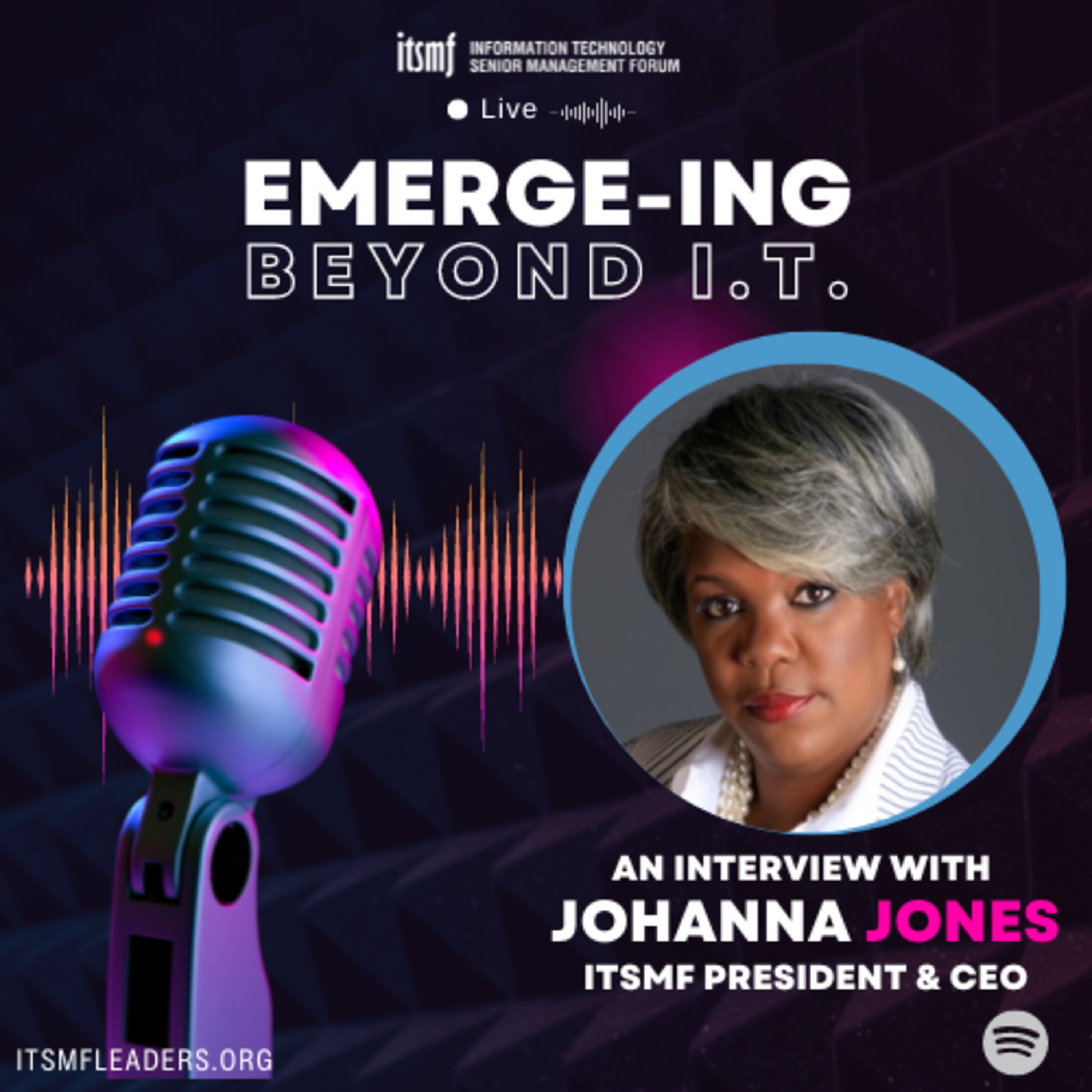 The Future Is Bright - Interview with ITSMF President & CEO Johanna Jones episode artwork