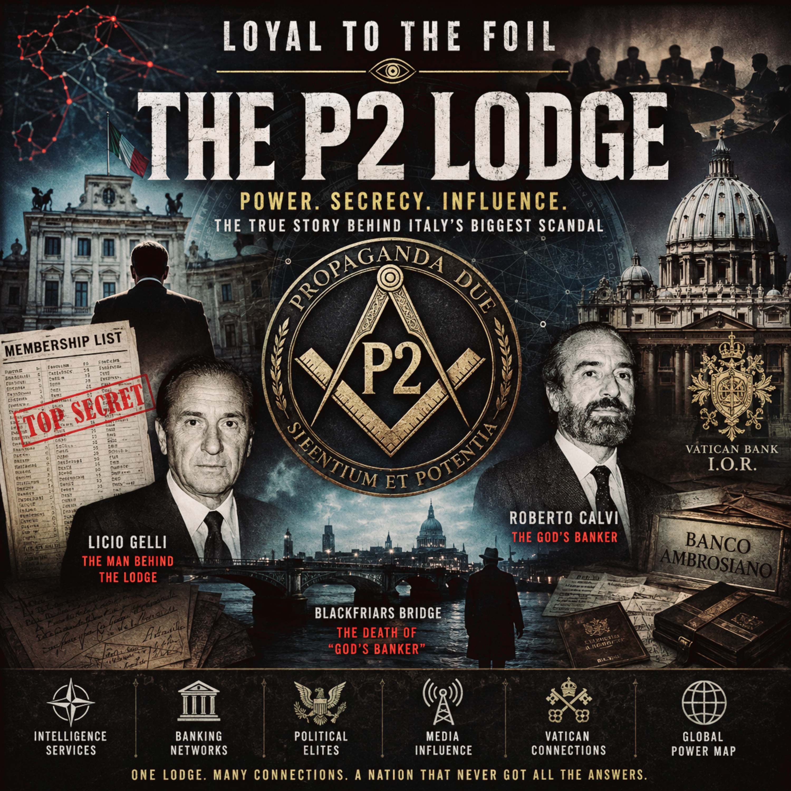 P2 - Propaganda Due - The Story Behind Italy’s Biggest Scandal episode artwork