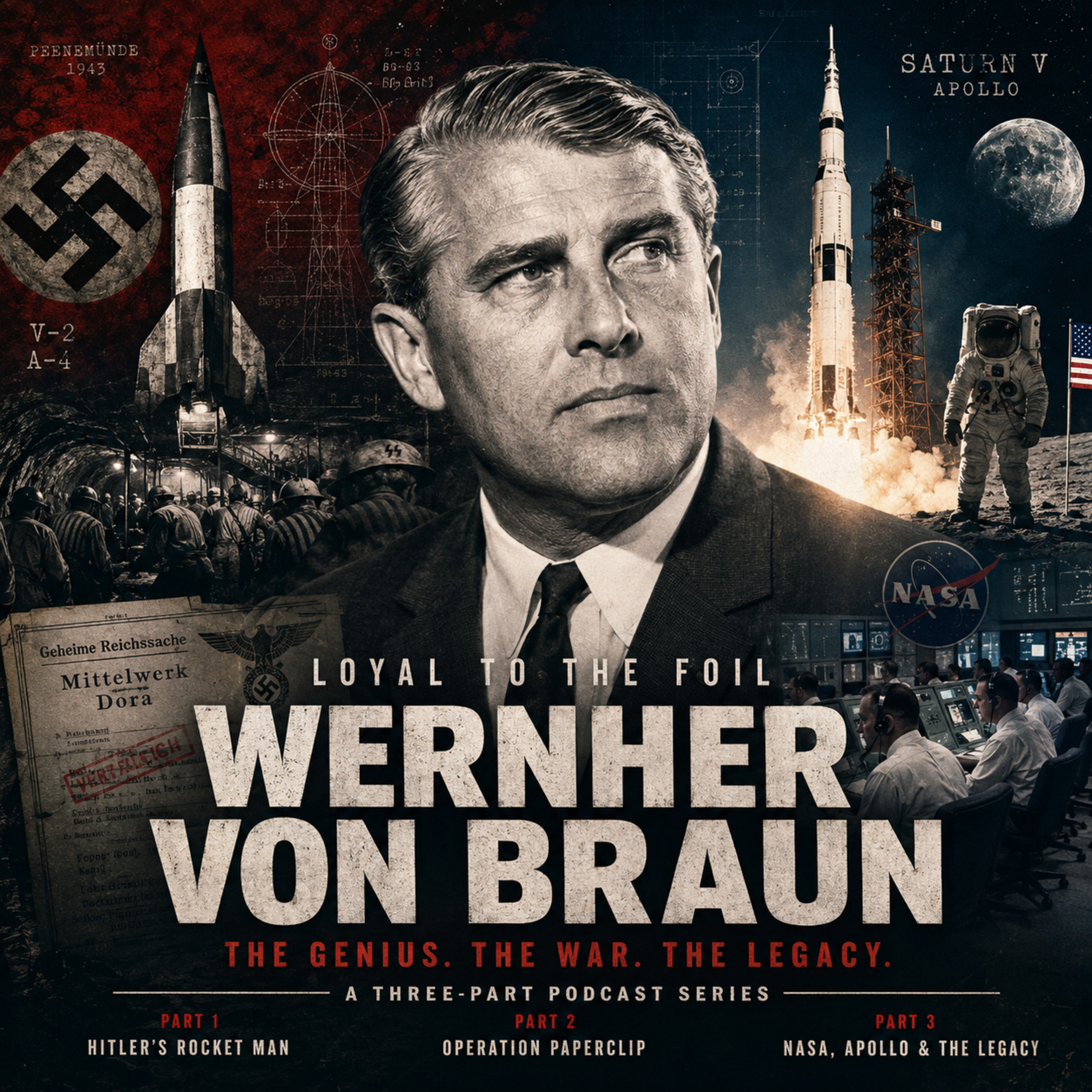 Wernher von Braun - Visionary or Villain  episode artwork