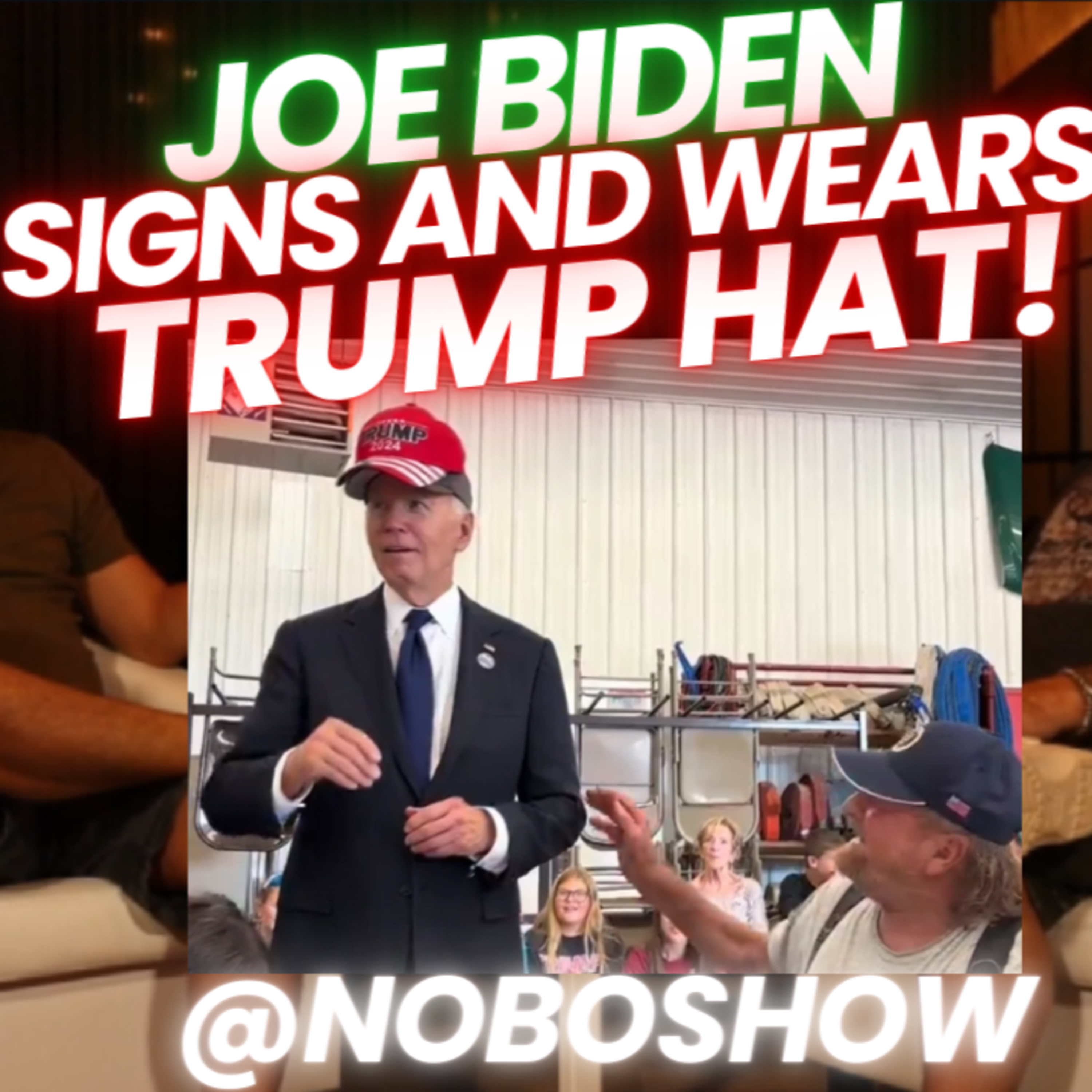 Joe Biden Puts on a Trump Hat!  episode artwork