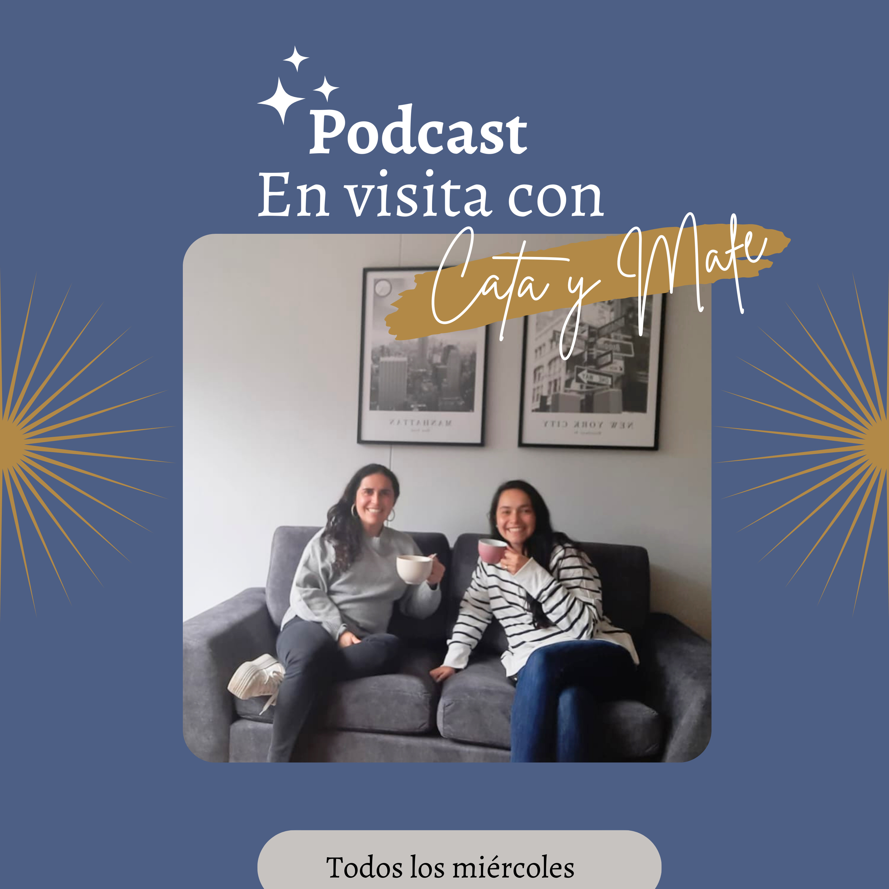 En visita con Cata y Mafe