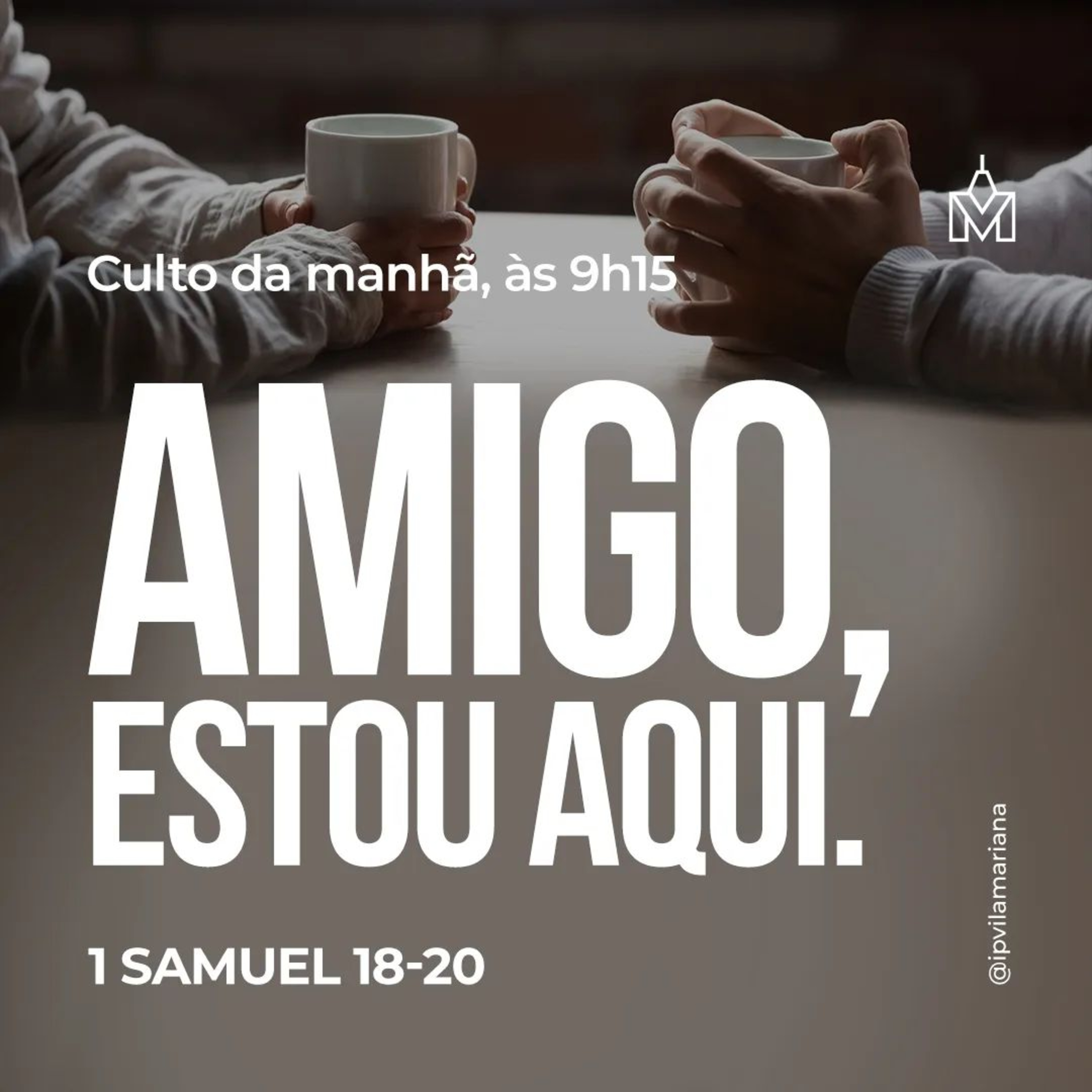 Amigo, estou aqui - Rev. Gustavo Bacha