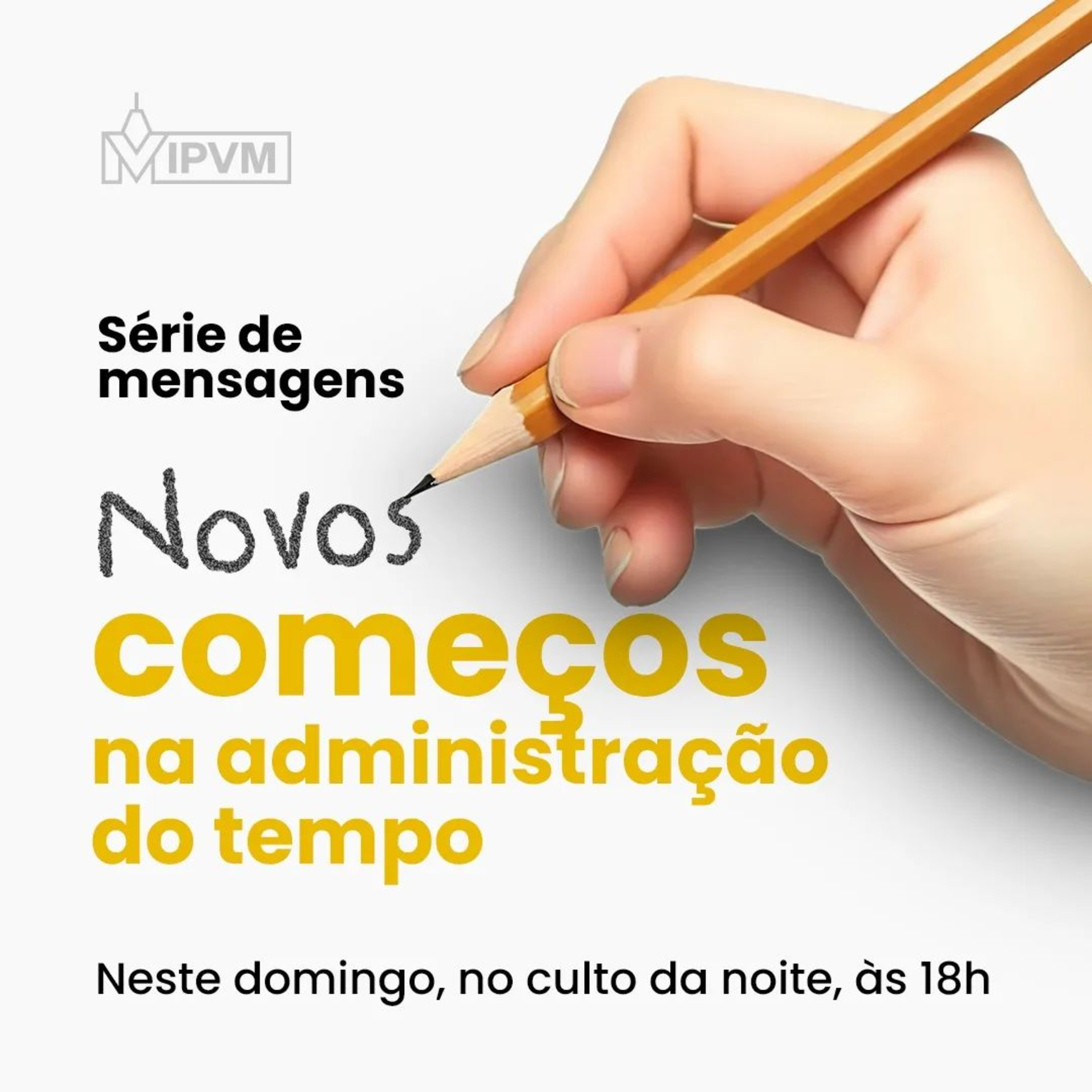 Série de mensagens - Novos começos na administração do tempo - Rev. Eduardo Ribeiro episode artwork