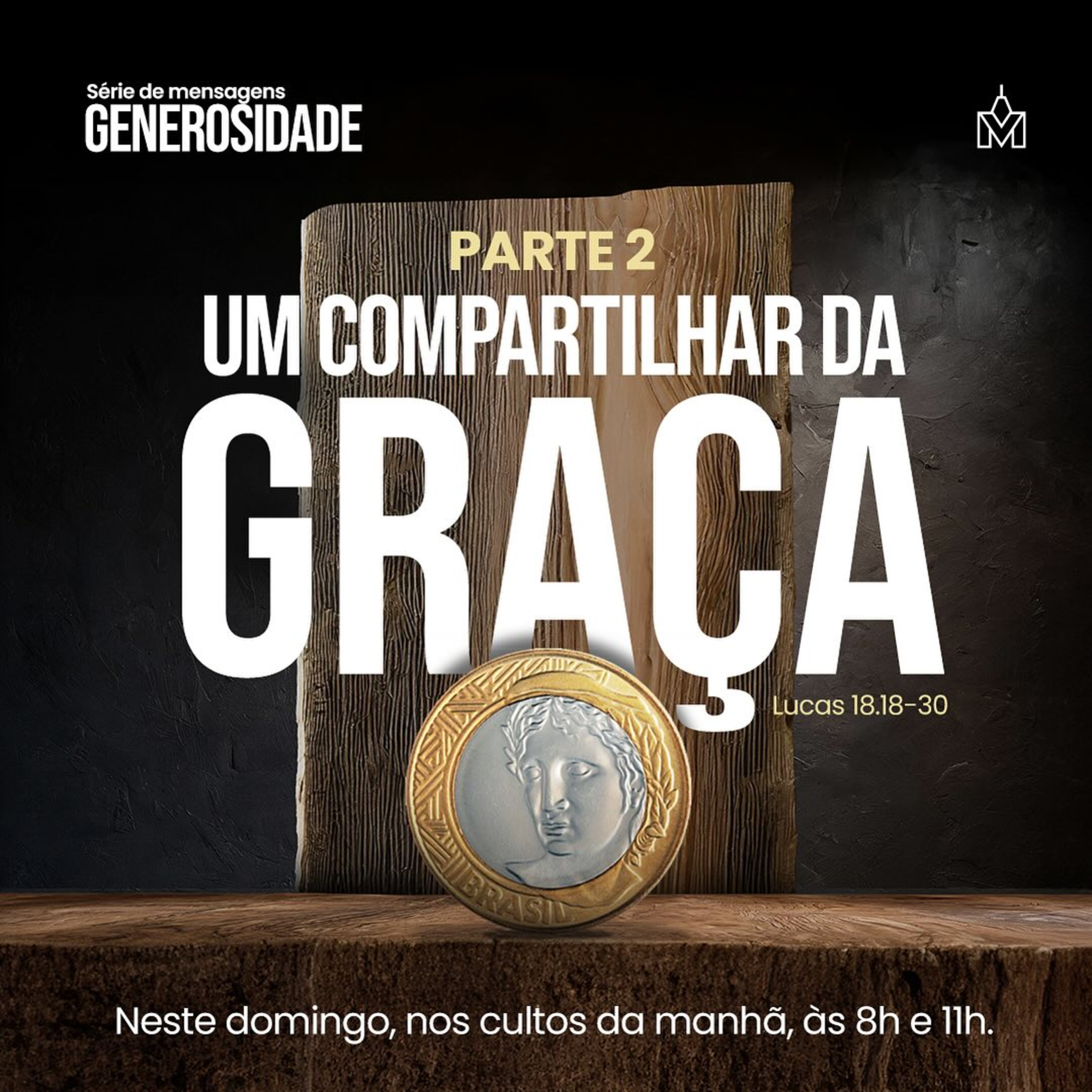 Série de Mensagens Generosidade: Um Compartilhar da Graça - Rev. Gustavo Bacha episode artwork