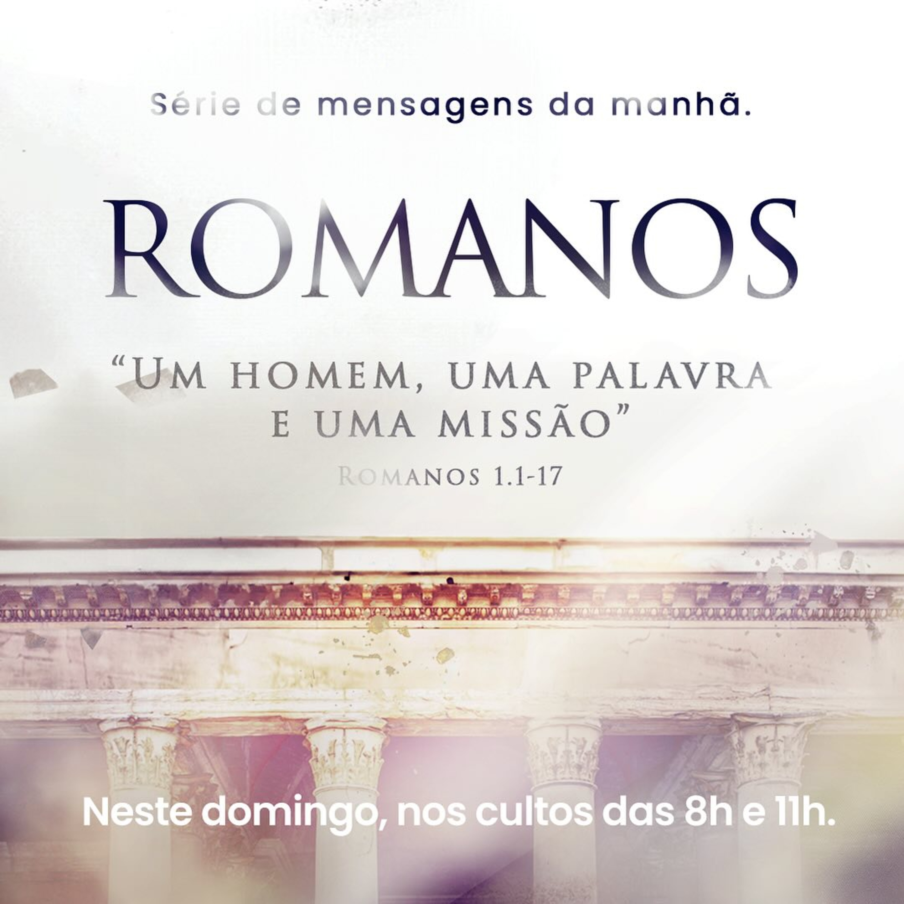 Série em Romanos - Um homem, uma palavra e uma missão - Rev. Gustavo Bacha episode artwork