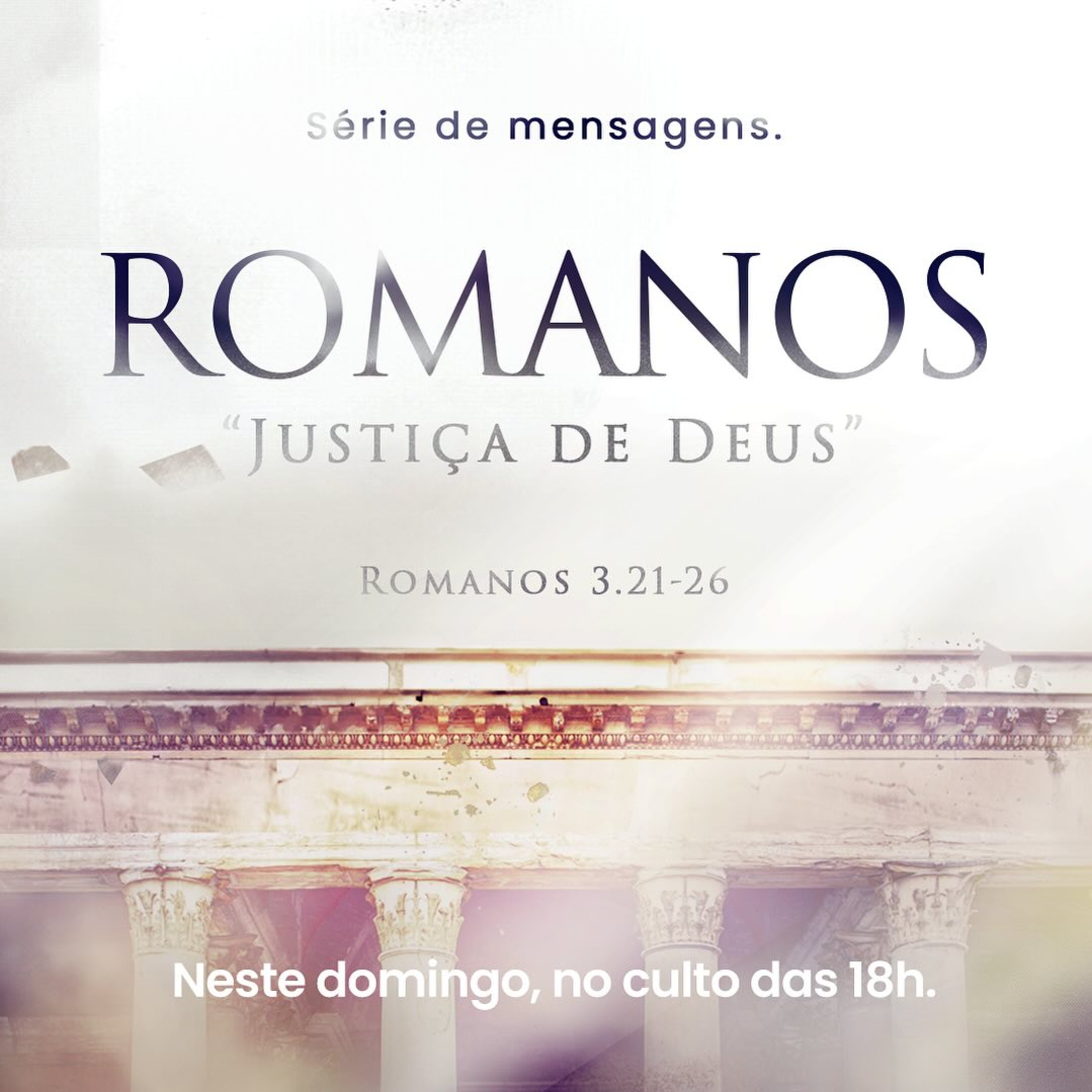 Série em Romanos - A Justiça de Deus - Rev. Gustavo Bacha episode artwork