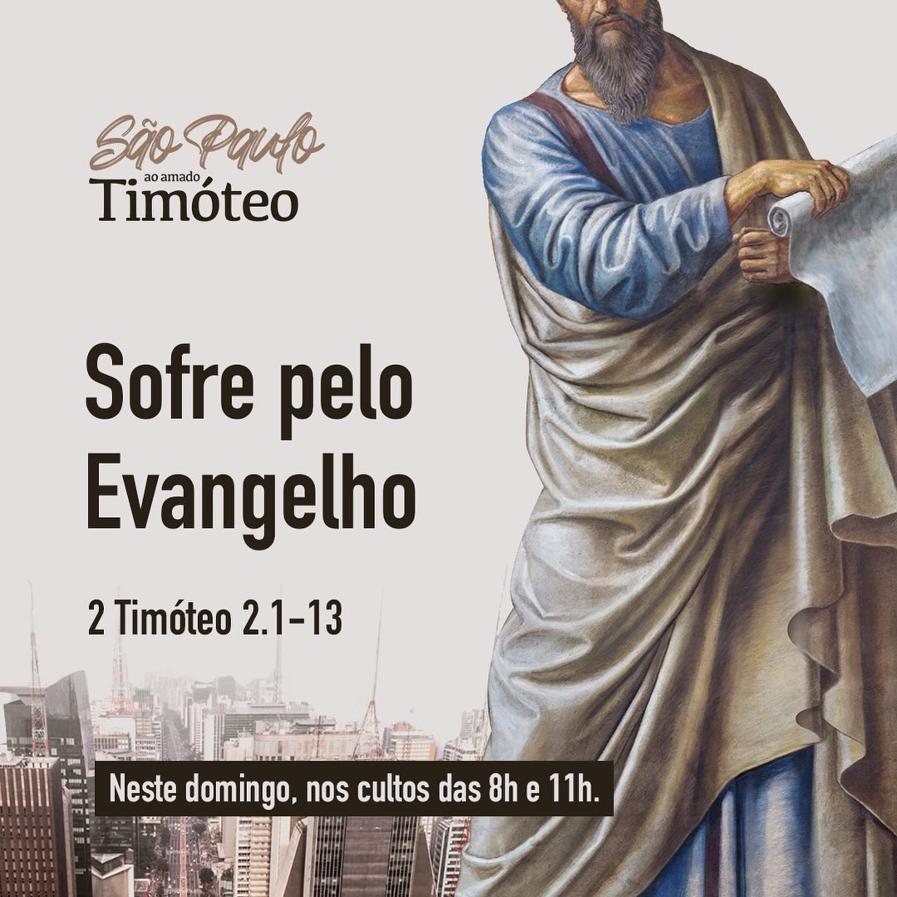 Série em Timóteo - Sofre pelo Evangelho - Rev. Gustavo Bacha episode artwork