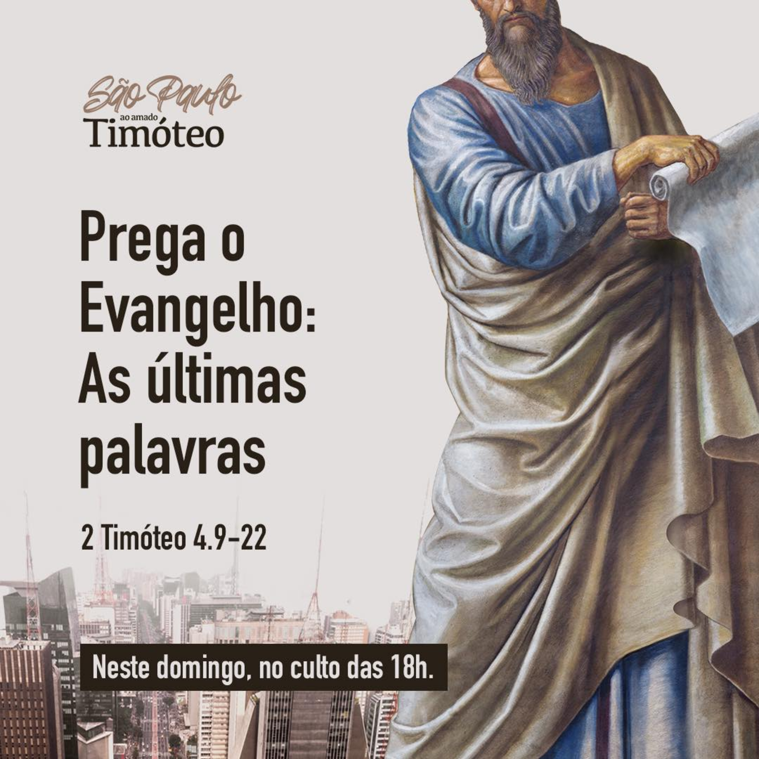 Série em Timóteo - Prega o Evangelho: As últimas palavras - Rev. Flávio Viola episode artwork