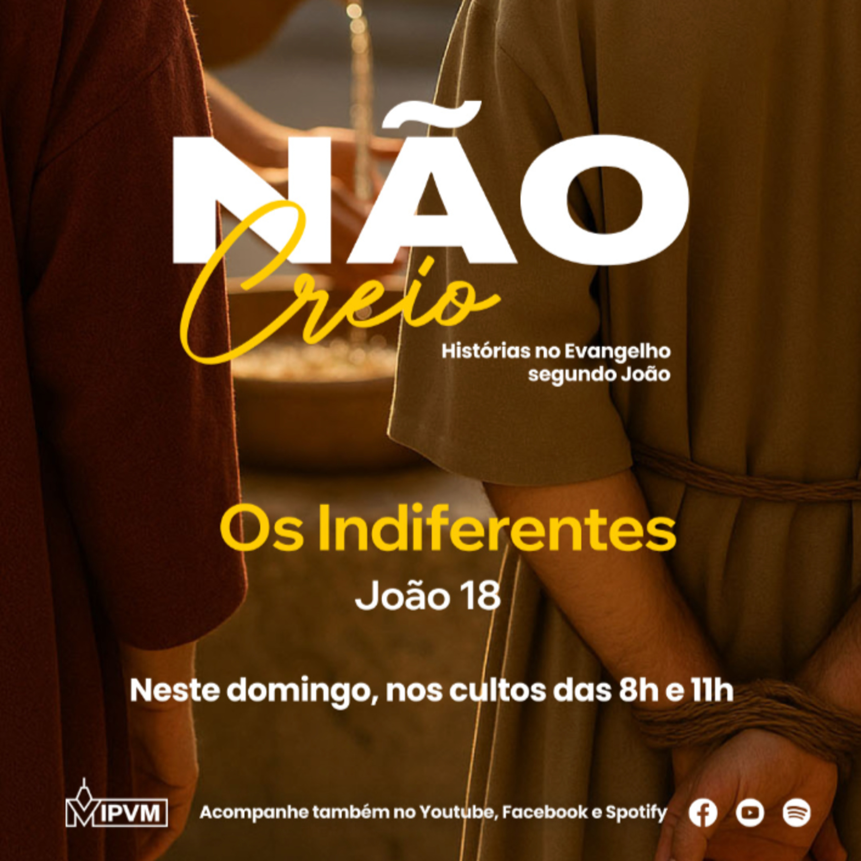 Não Creio: Os Indiferentes - Rev. Gustavo Bacha episode artwork